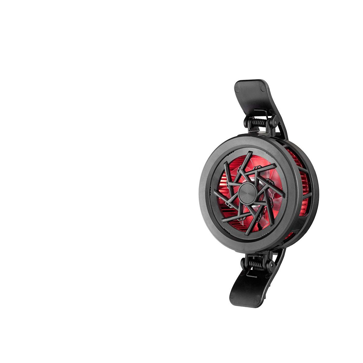 Telefon Soğutucu Fan Radyatör Magsafe Klips 2Kademe Rgb Siyah HDX4369