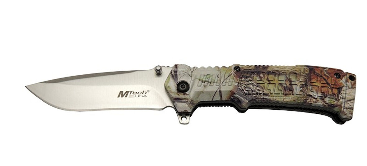 465 Kamp Çakı 21cm - Yarı Otomatik, Plastik Sap