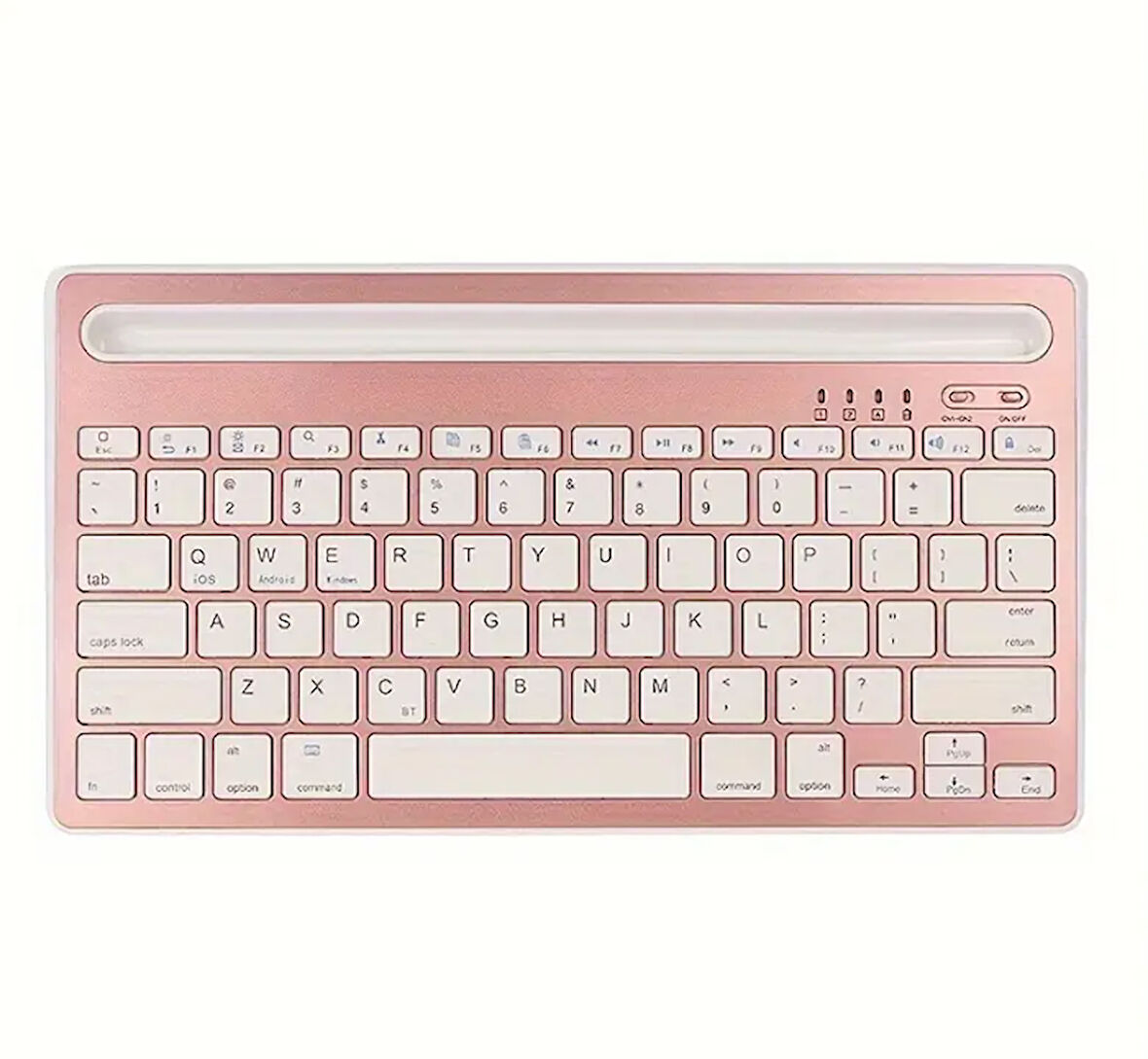 ZR206 Rose Gold K6100 Kablosuz Klavye