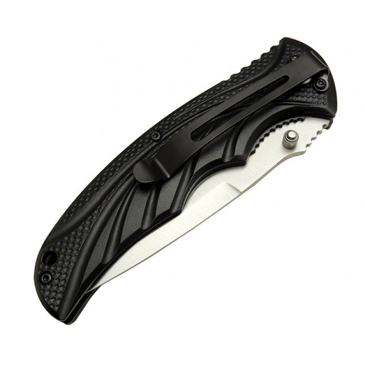 Handsome 453 Yeşil Kamp Çakı 21,5cm - Yarı Otomatik