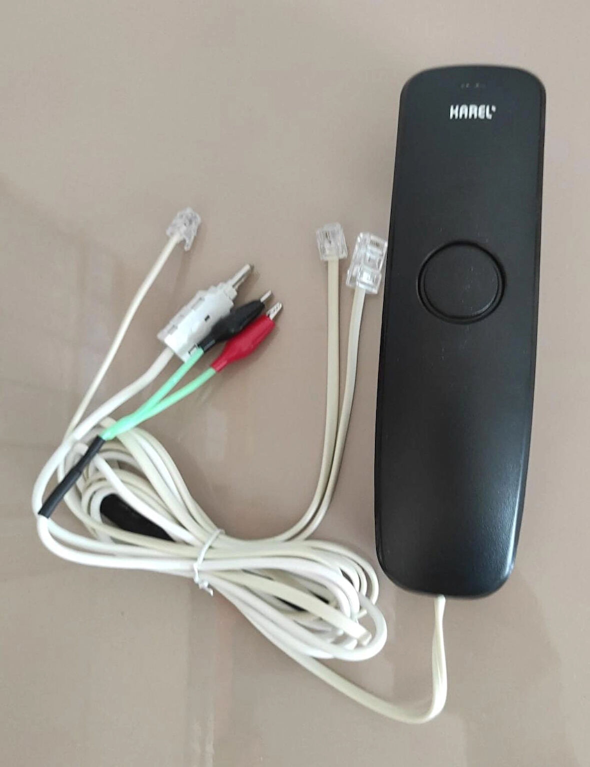 Karel Çok Uçlu Siyah Karel Test Telefonu Siyah