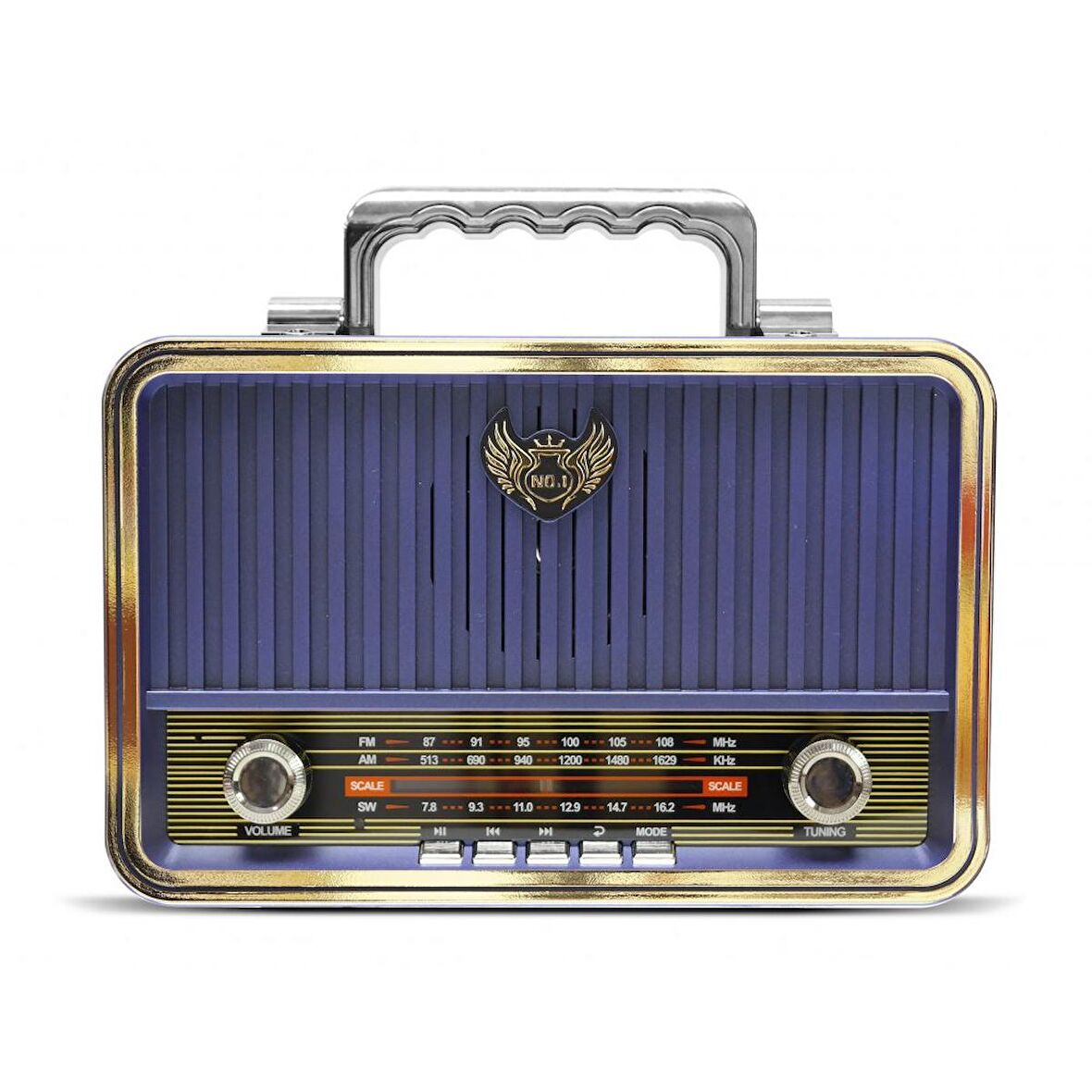 Vlike MD-1907BT FM Bluetooth Hoparlör - Gold