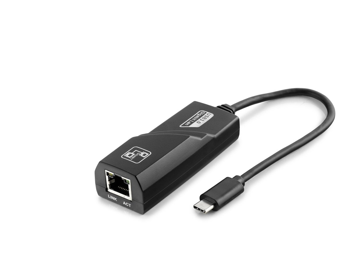 Type-C Usb Ethernet Adaptör 10/100 Mbps - Siyah HDX5275