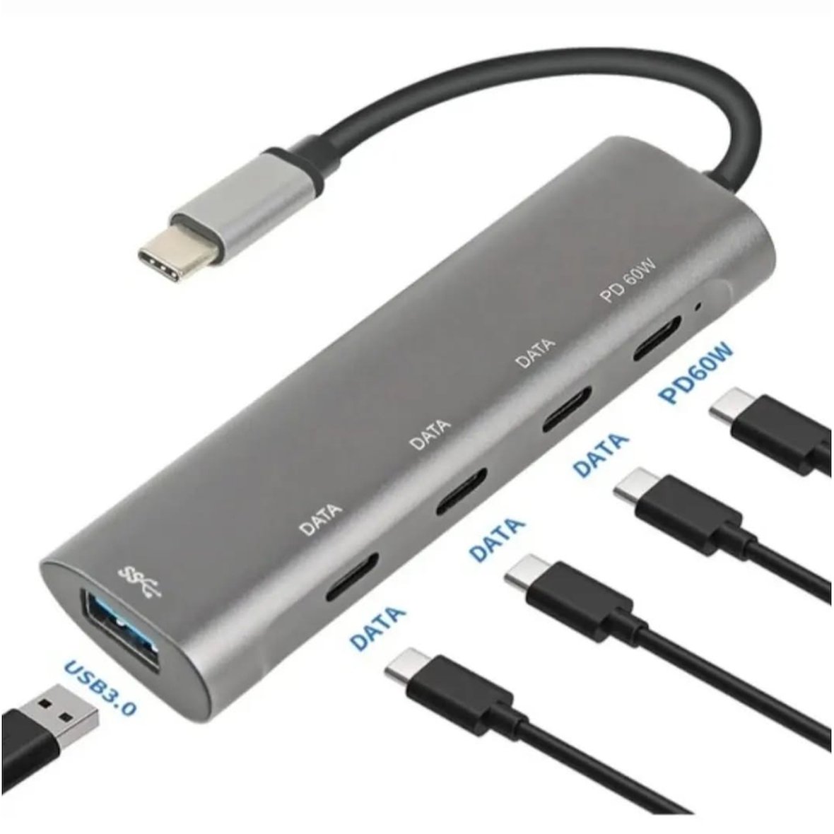 ZR268 Type-C 5 İn 1 Pd Hub