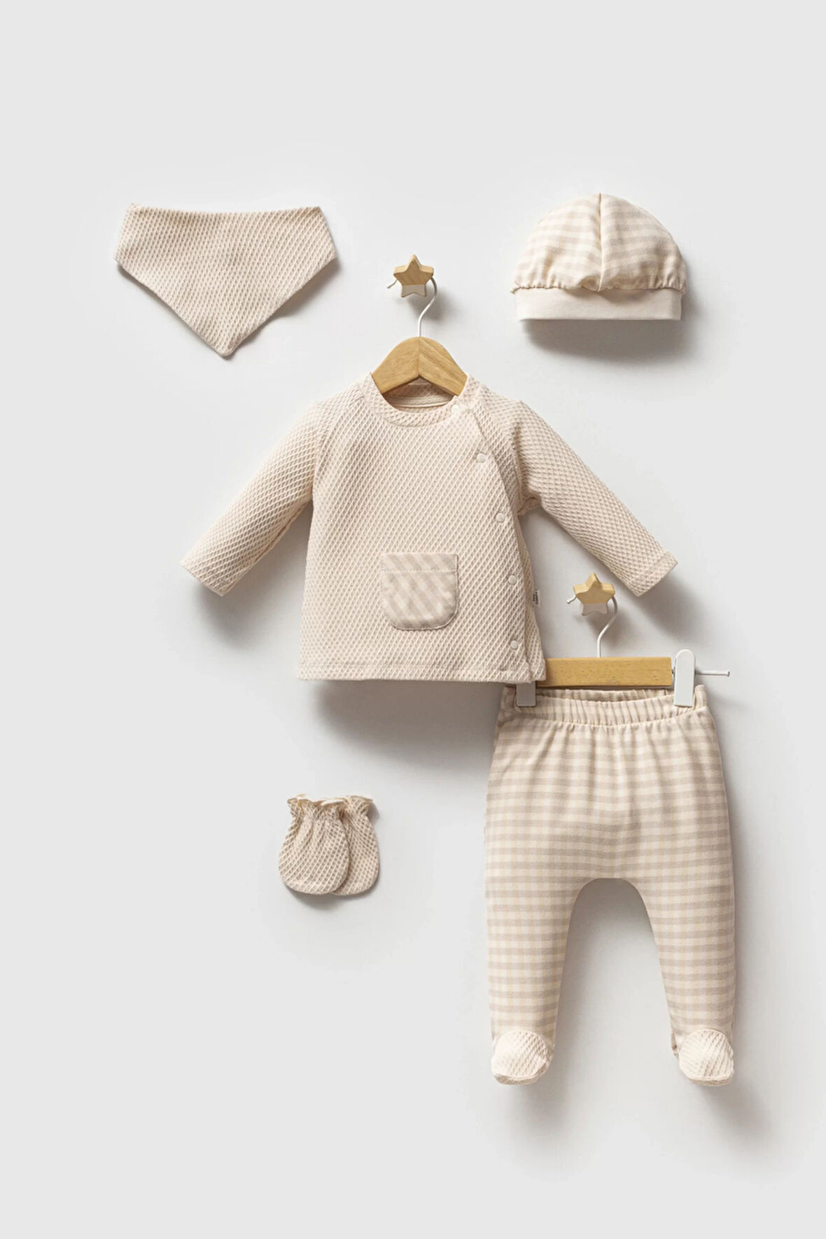 Tongs Baby College 5'li Hastane Çıkışı 5585 Kahverengi