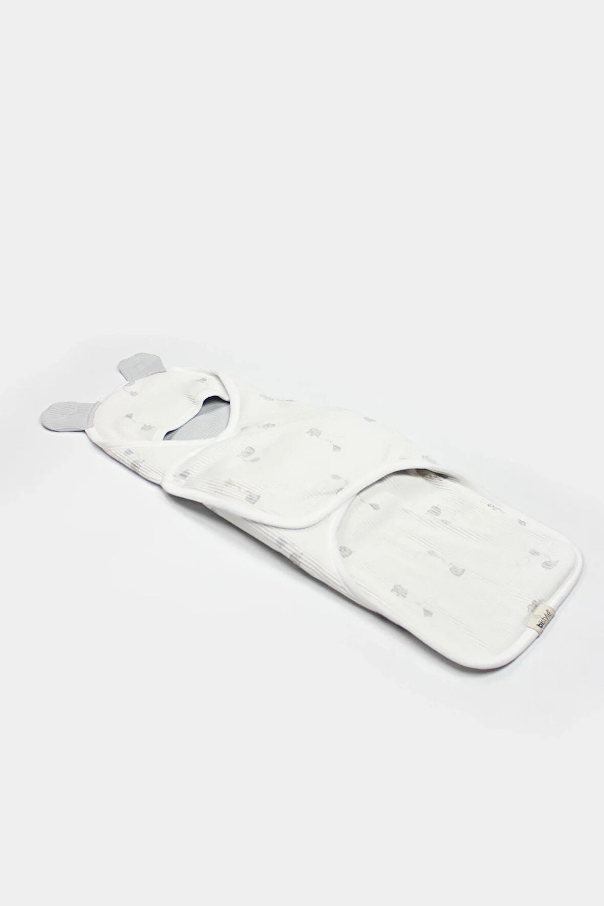 Flying Elephant Organik Bel Destekli Kundak 75102 Ekru Gri