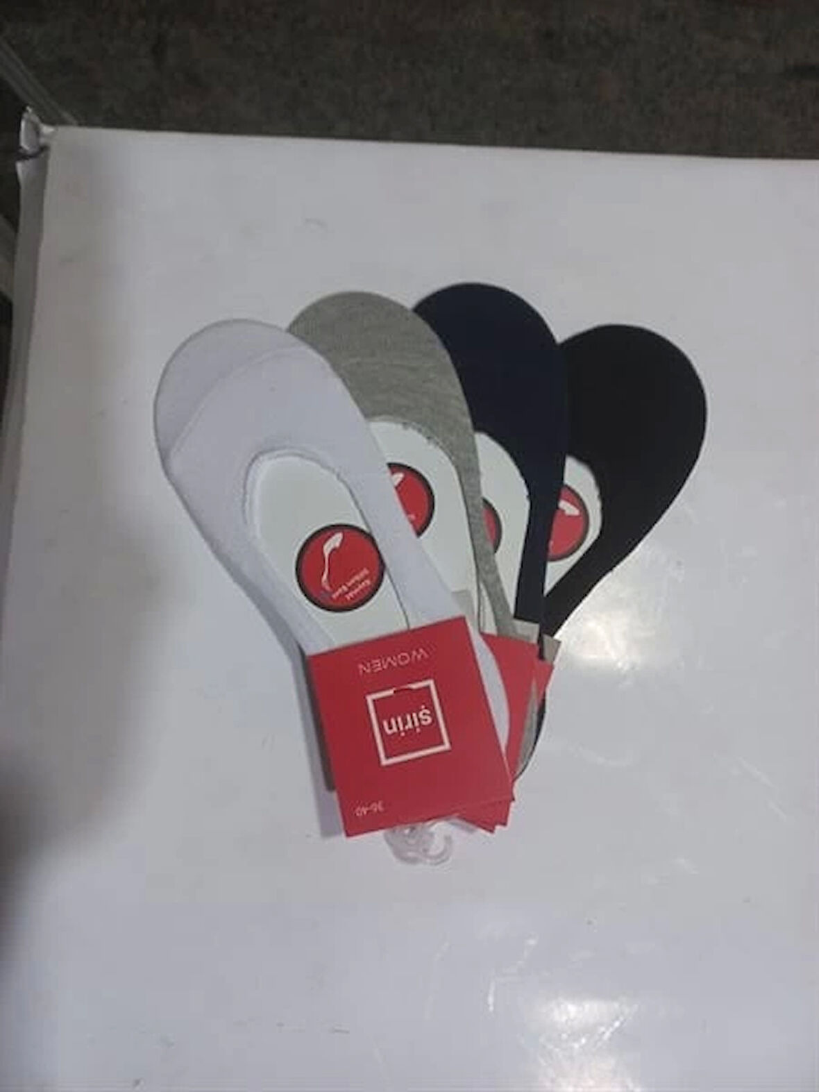 Şirin Babet Silikonlu Kadın Çorabı 4021