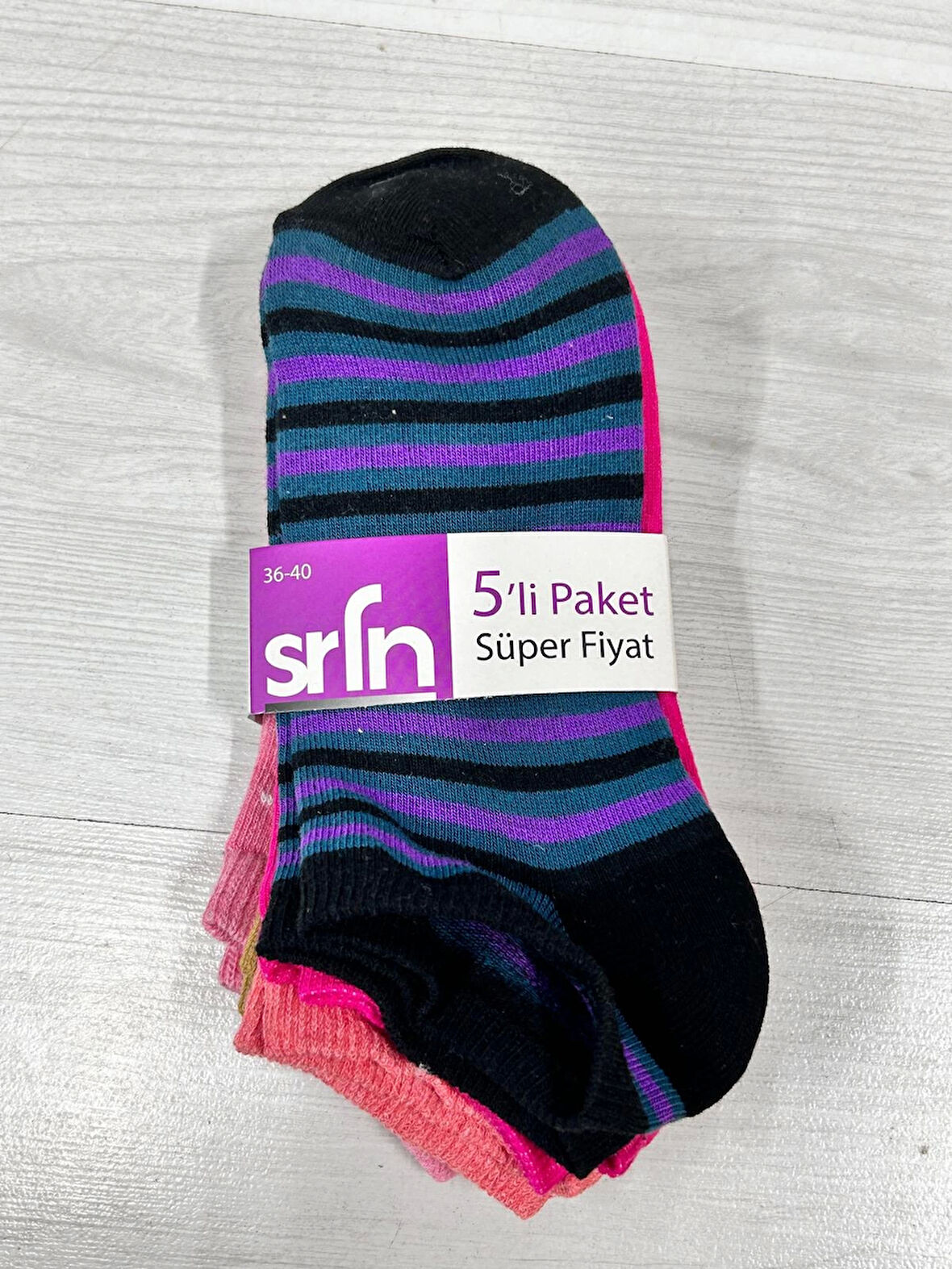 Şirin  Kadın Patik Çorap 335 (5li)