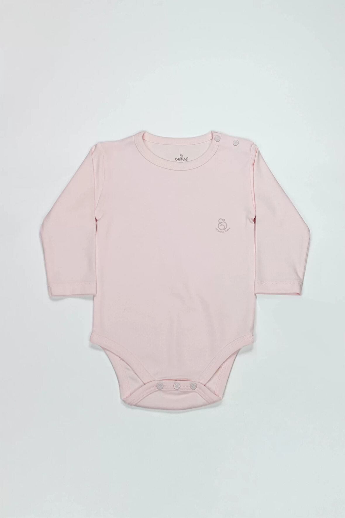 Bistyle Natural Basic Style Uzun Kol Body 17104 Pembe