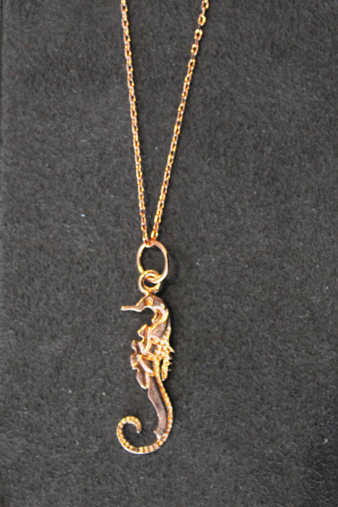 925 Ayar Denizatı Rose Gümüş Kolye (TGK0336)