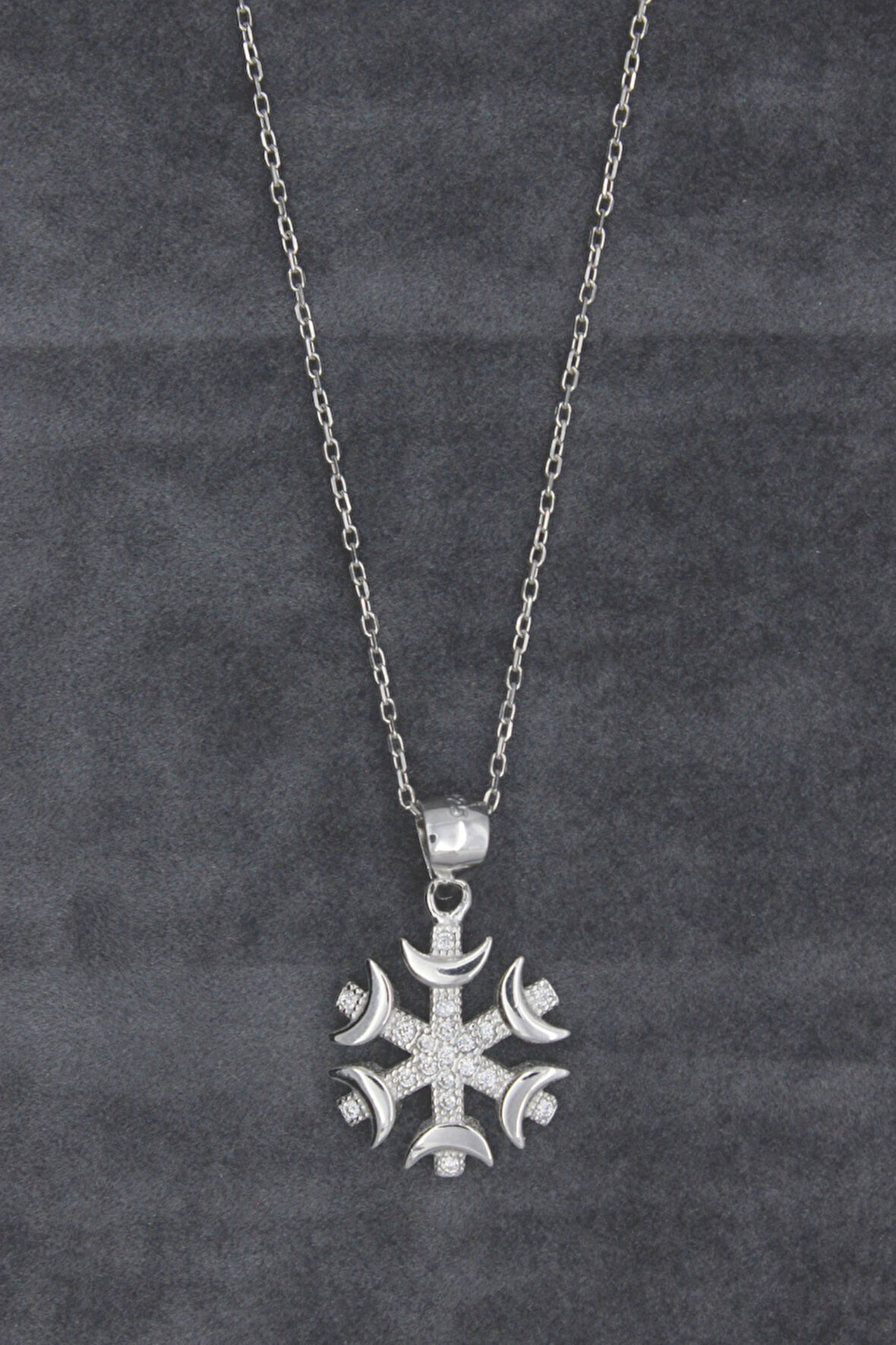 925 Ayar Kartanesi Gümüş Kolye (TGK0381)