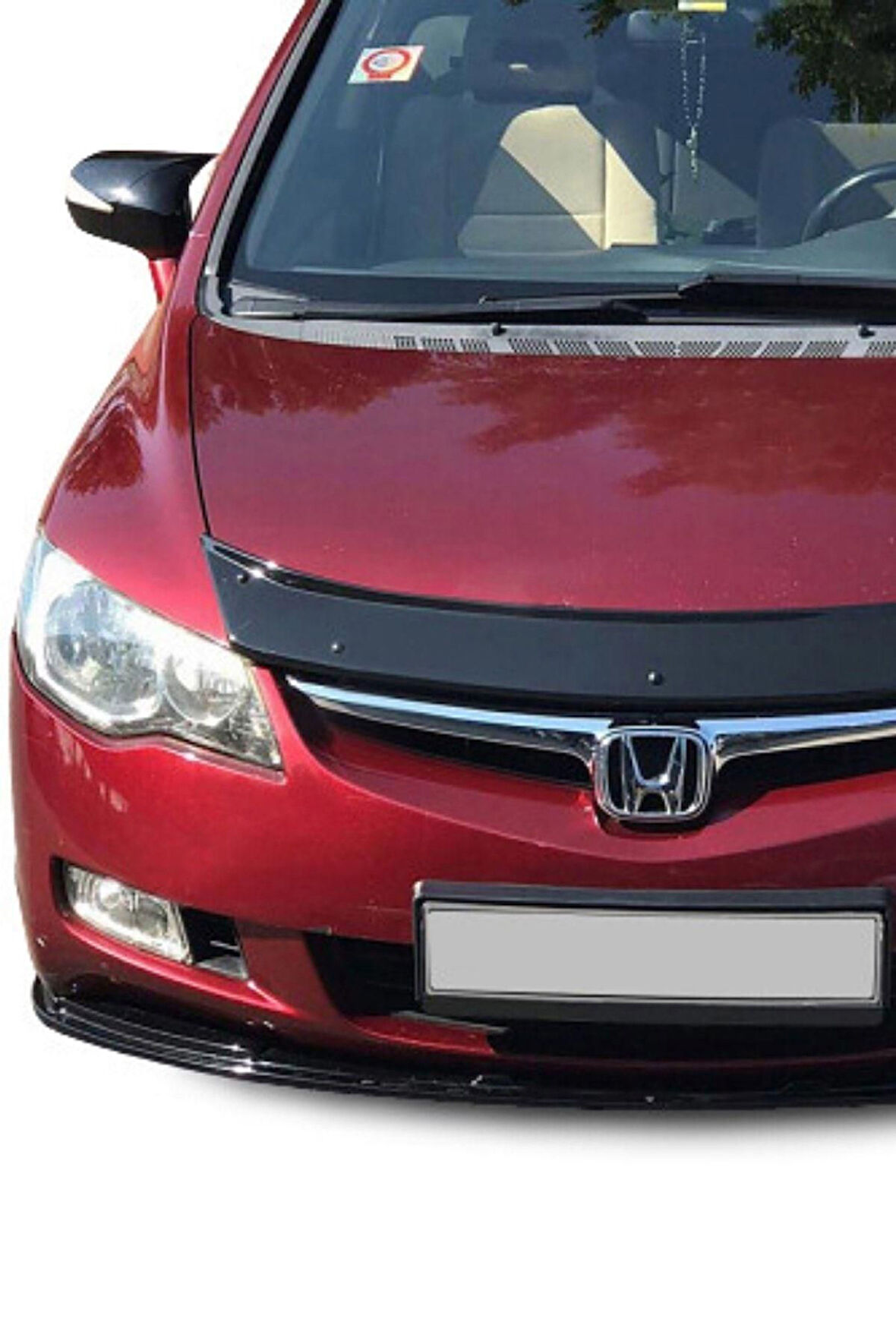 Honda Cıvıc Kaput Koruma / Kaput Rüzgarlığı Koruyucu 2006-2012 Uyumlu