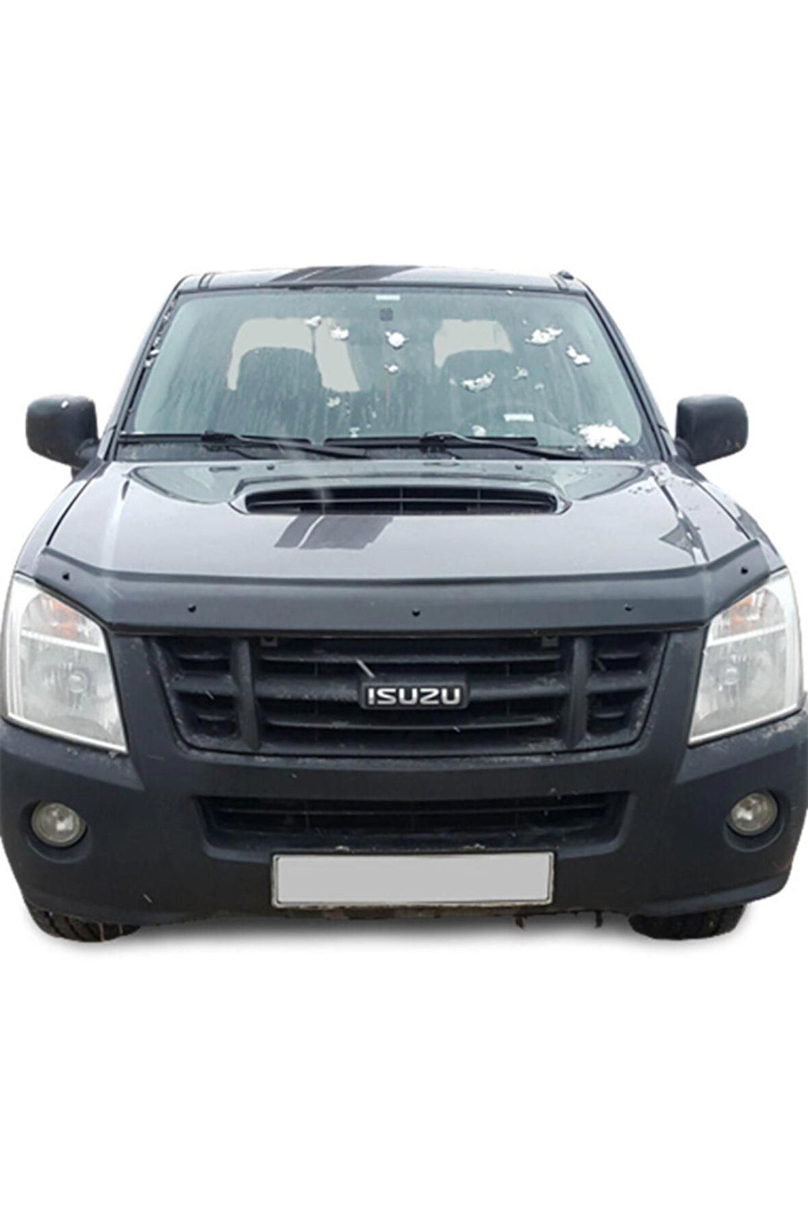 Isuzu D-max Kaput Koruma Kaput Rüzgarlığı Koruyucu  Uyumlu 2006-2007-2008-2009-2010-2011-2012 Uyumlu