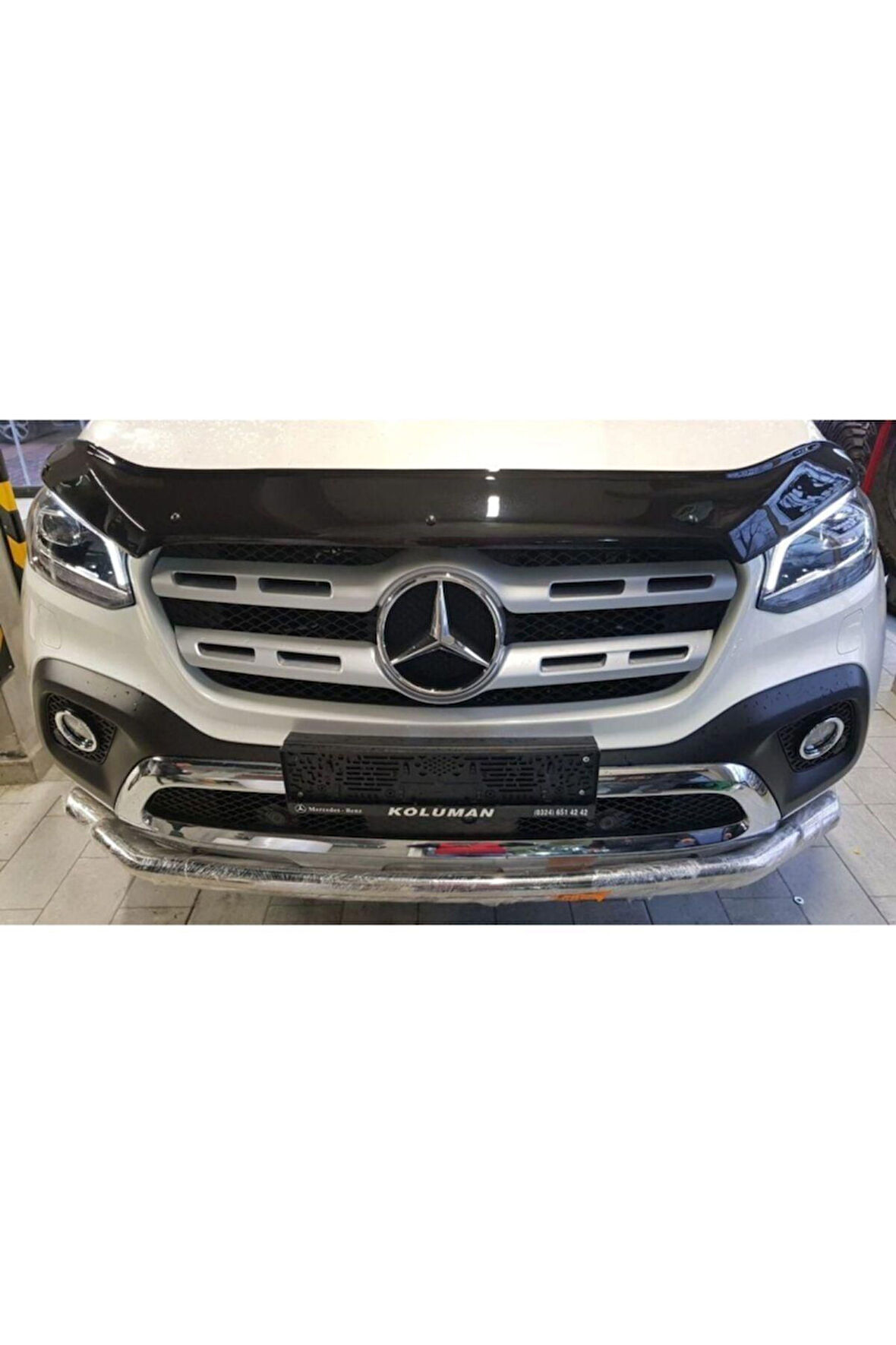 Mercedes X Class Kaput Koruma / Kaput Rüzgarlığı