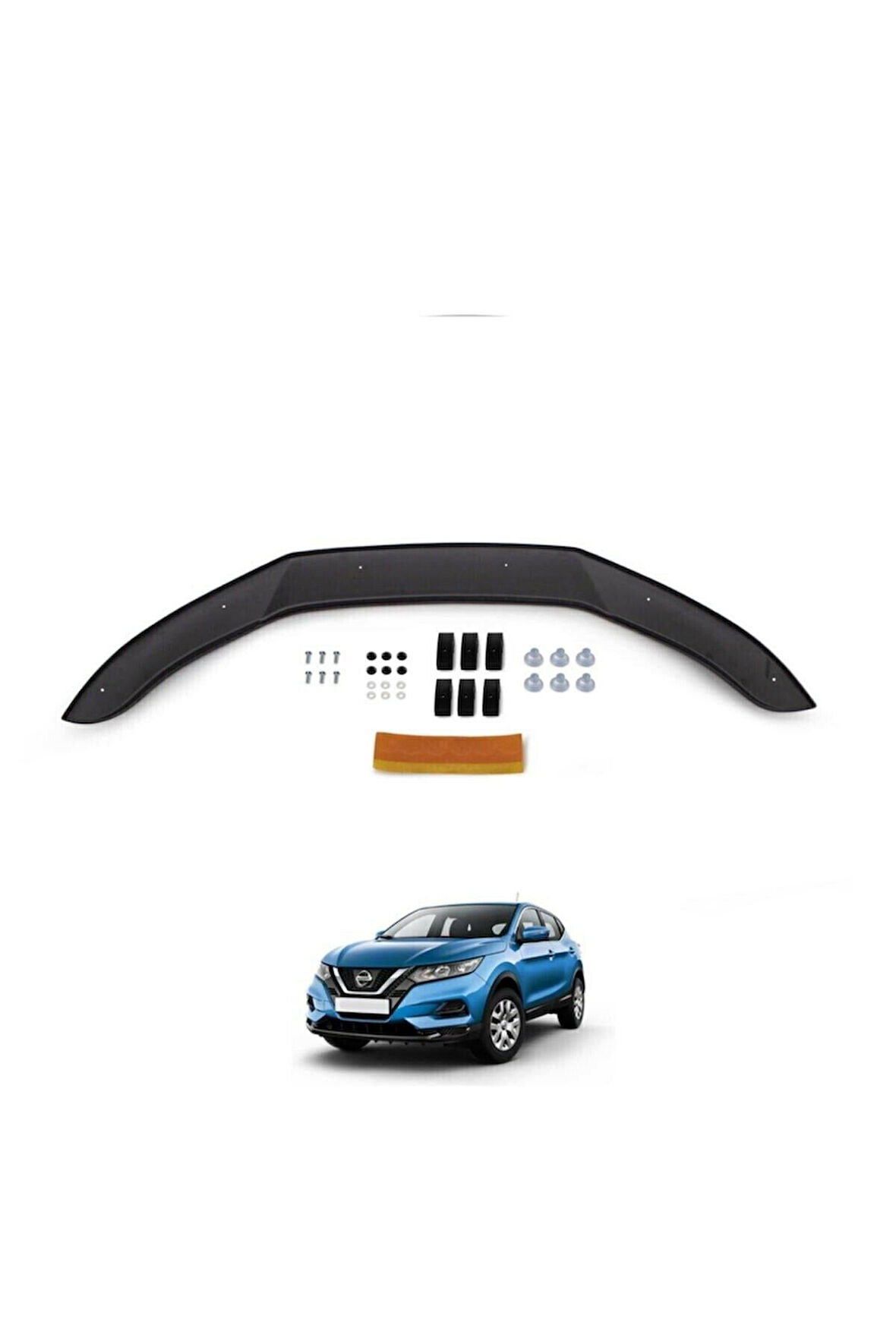 Qashqai Ön Kaput Koruyucu Rüzgarlığı 2017 2018 2019 2020