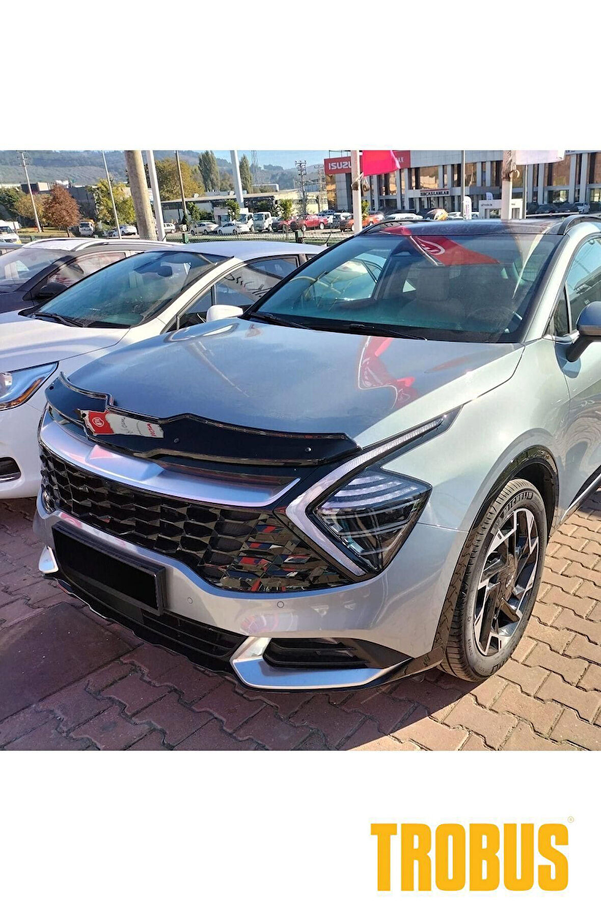 Sportage 2021 2022 2023 Uyumlu  Araca Özel Kaput Koruma / Kaput Rüzgarlığı Eurocap