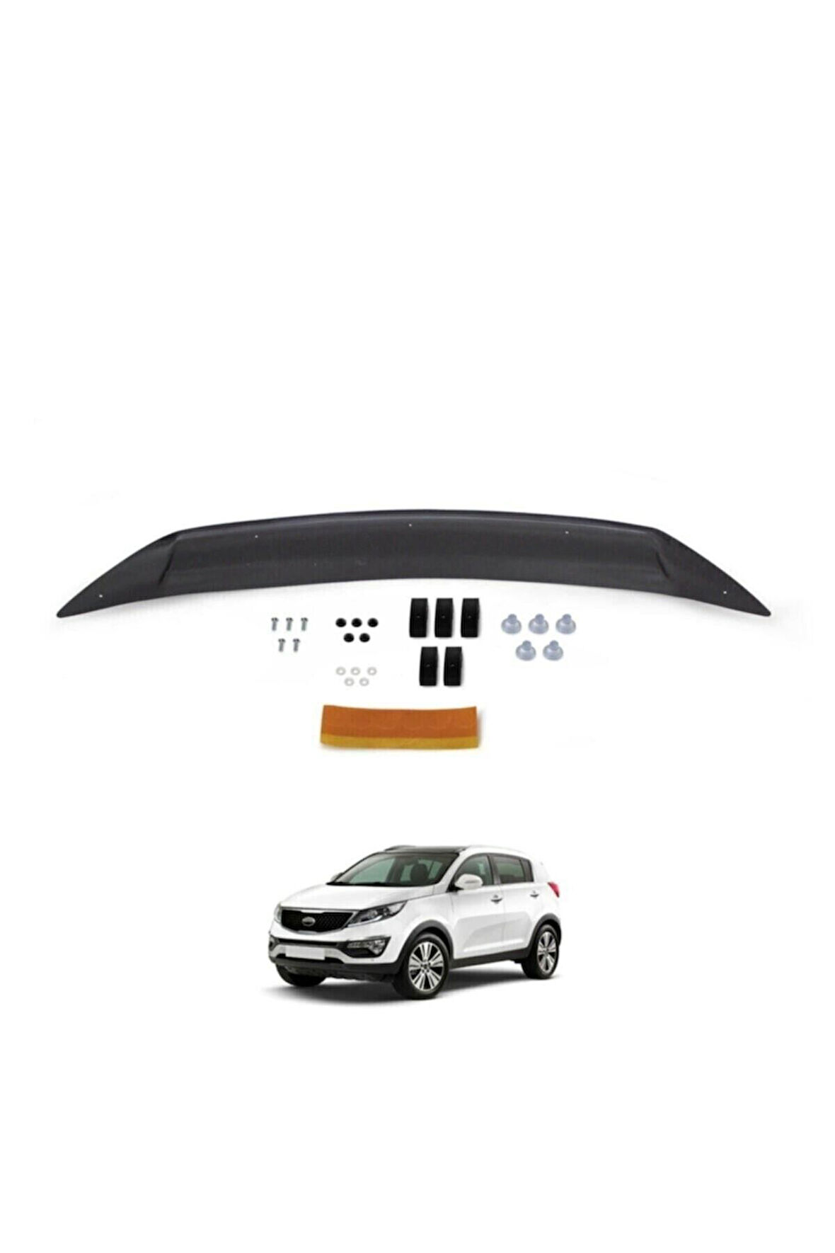 Sportage Ön Kaput Koruyucu Rüzgarlığı 2011 2012 2013 2014 2015Uyumlu