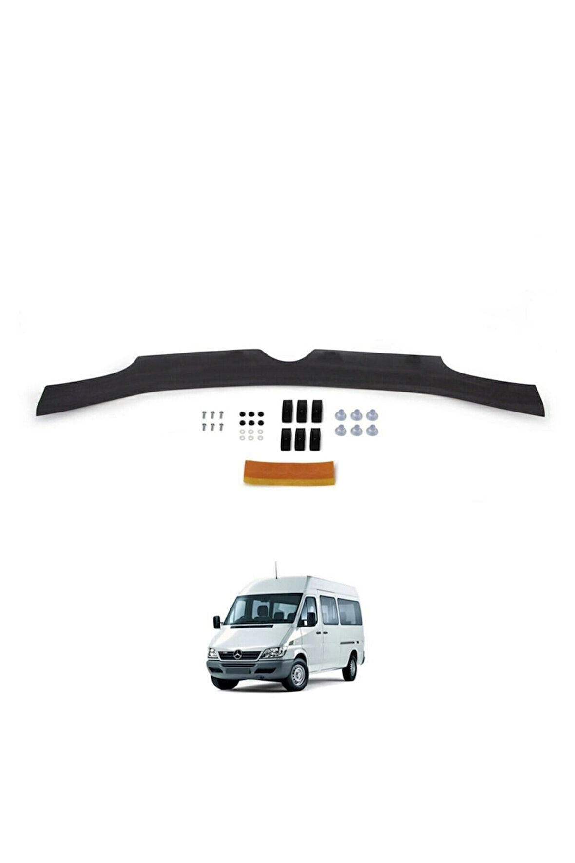 Sprinter W901  Uyumlu Ön Kaput Koruma / Kaput Rüzgarlığı 2001 2002 2003 2004 2005 2006