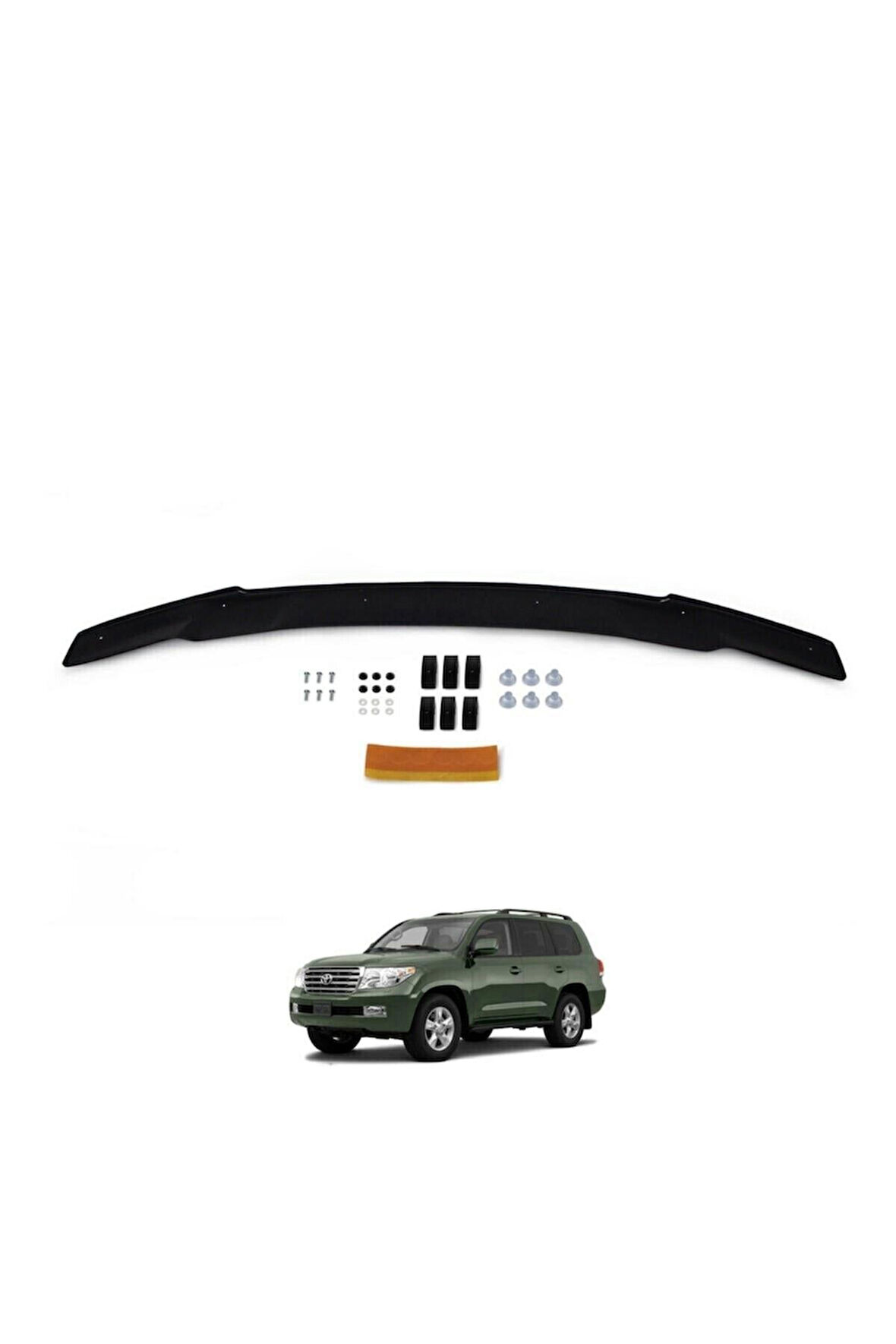 Toyota Land Cruıser  Uyumlu Ön Kaput Koruyucu Rüzgarlığı 2008 2009 2010 2011 2012 2013 2014