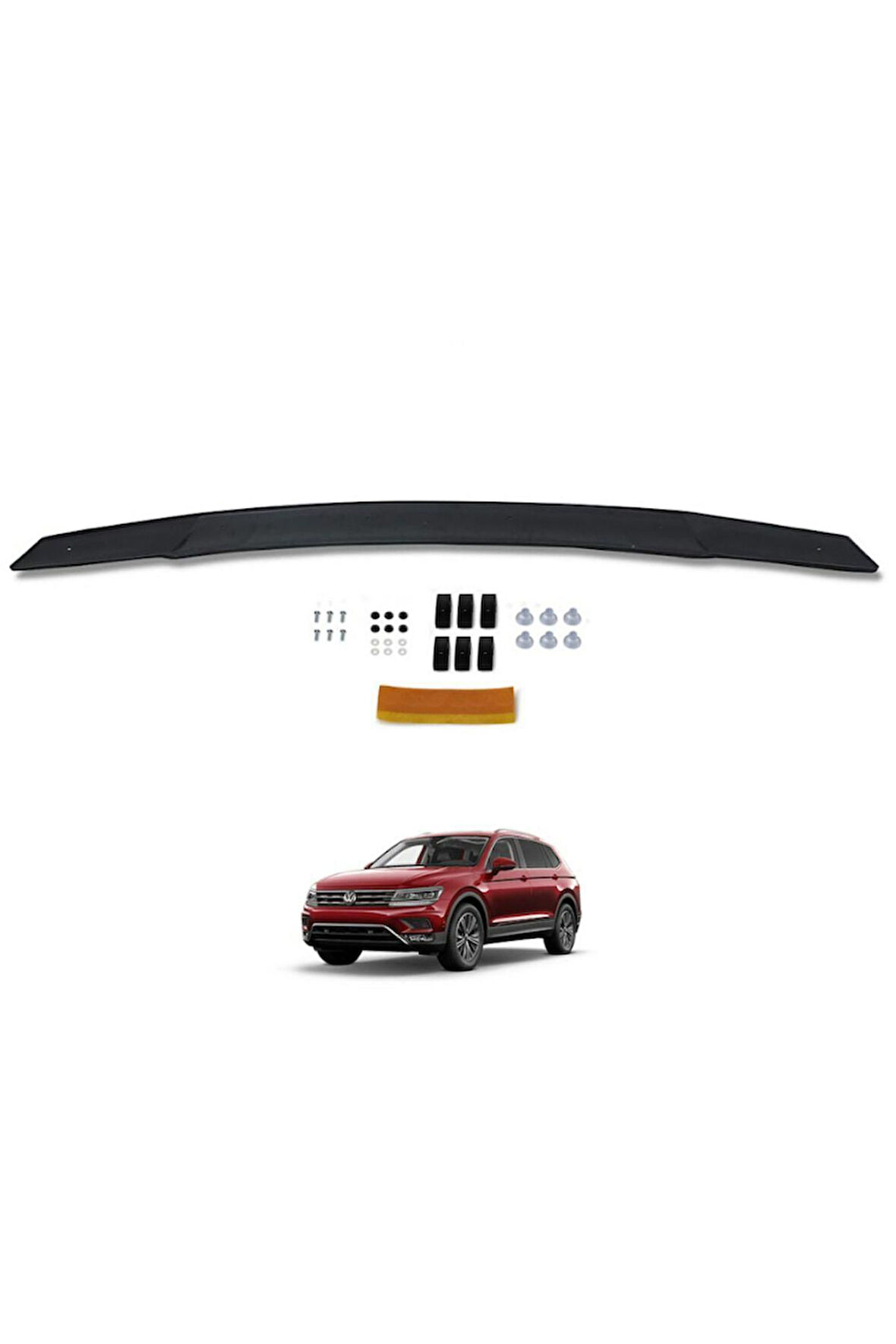 Volkswagen Tiguan 2016 2017 2018 2019 2020 Uyumlu Ön Kaput Koruyucu Rüzgarlığı