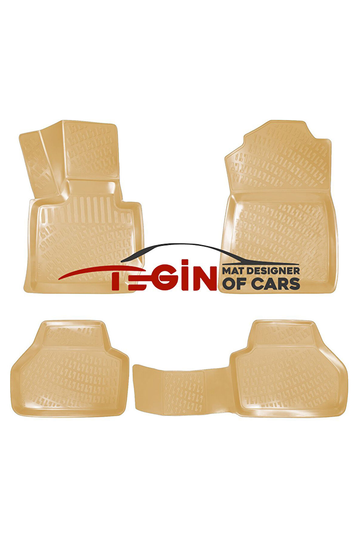 Bmw X3 F25 2011-2017 3D Havuzlu Paspas Bej