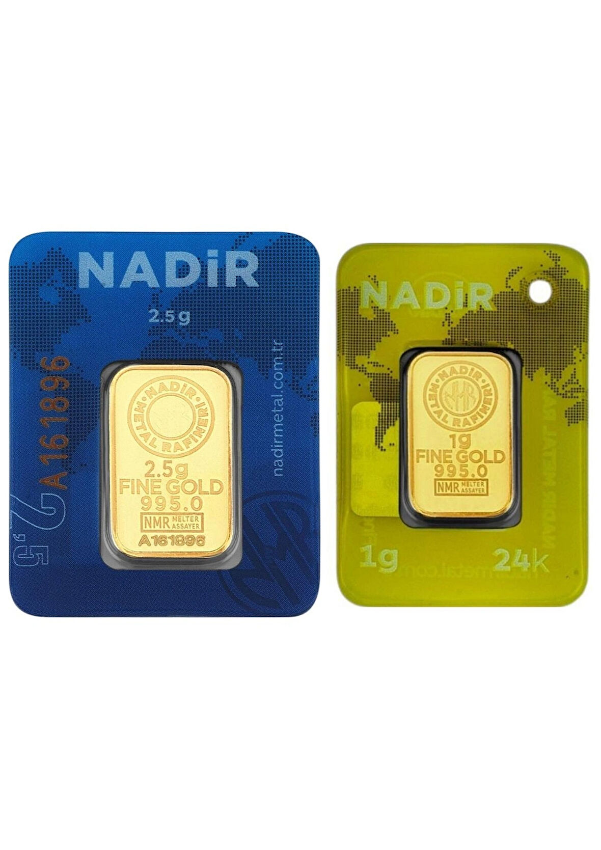 Tuğrul Kuyumculuk 3,5 Gram (2,5+1) Külçe Gram Altın IAR 24 Ayar 