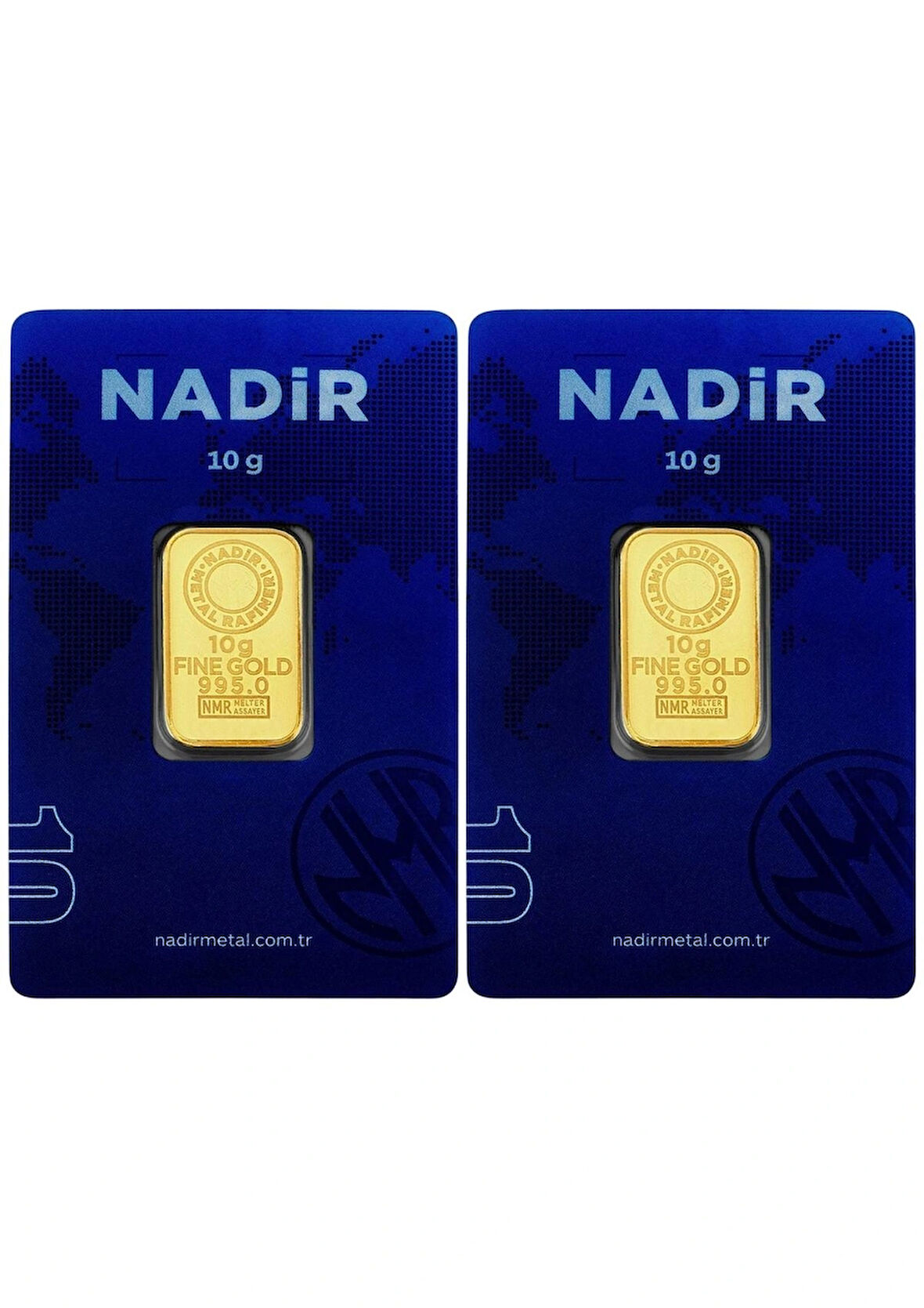 Tuğrul Kuyumculuk 20 Gram (10Gram+10Gram) Külçe Gram Altın IAR 24 Ayar 