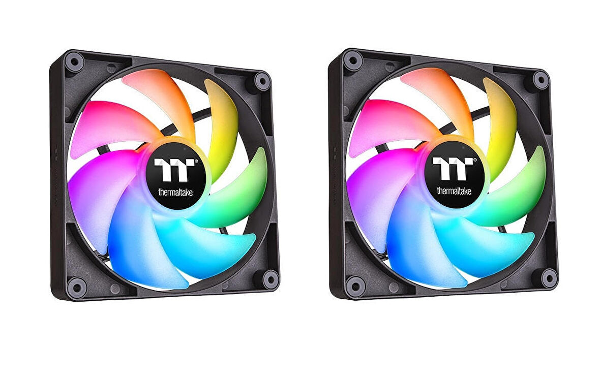 Thermaltake ARGB 2x12cm Kasa Fanı Seti (ARGB Kontrolcü Dahil) (TH-CL-F149-PL12SW-A)
