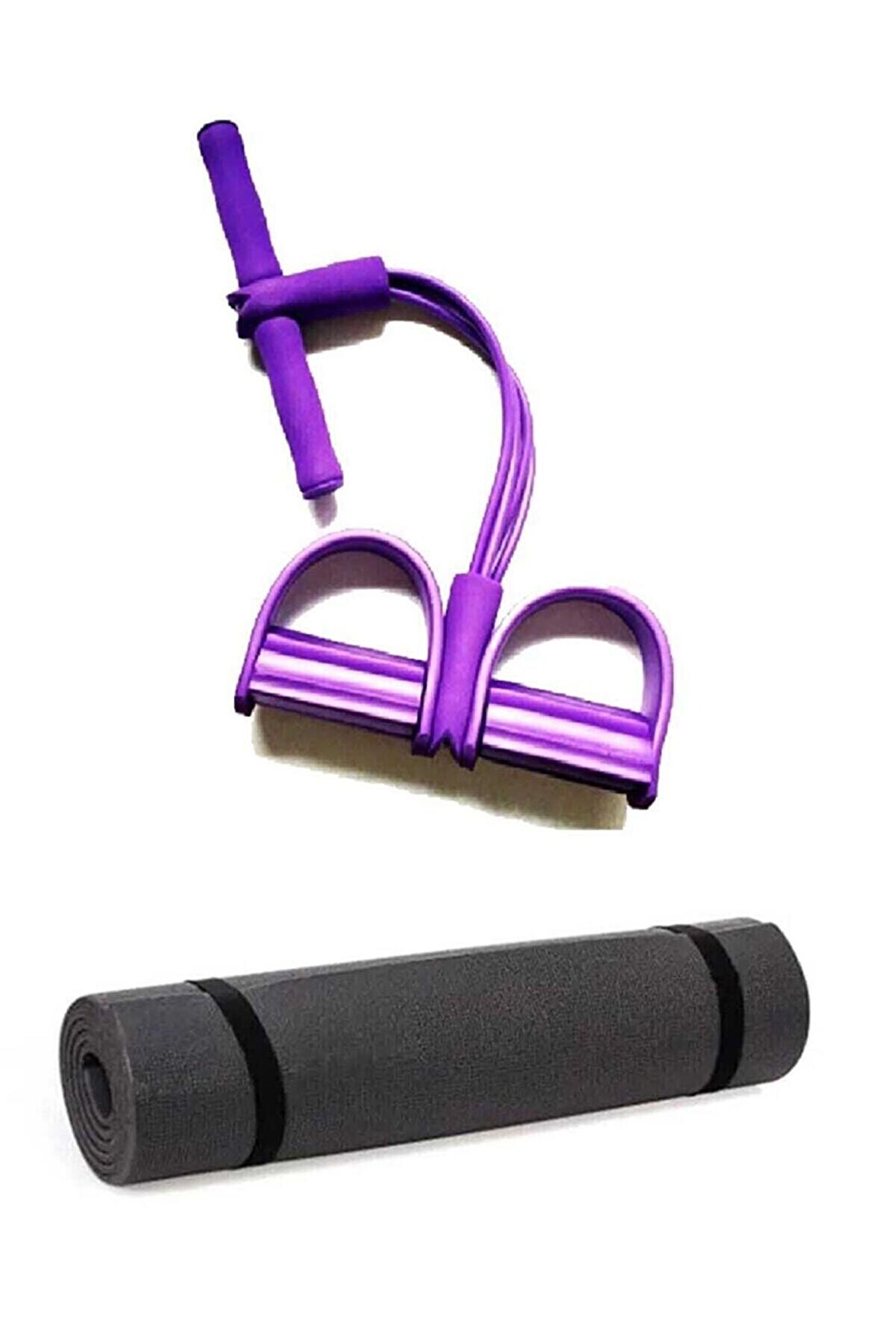 Buffer Pilates Ve Yoga Mat + Body Trimmer Kürek Çekme Aleti Kondisyon Küreği