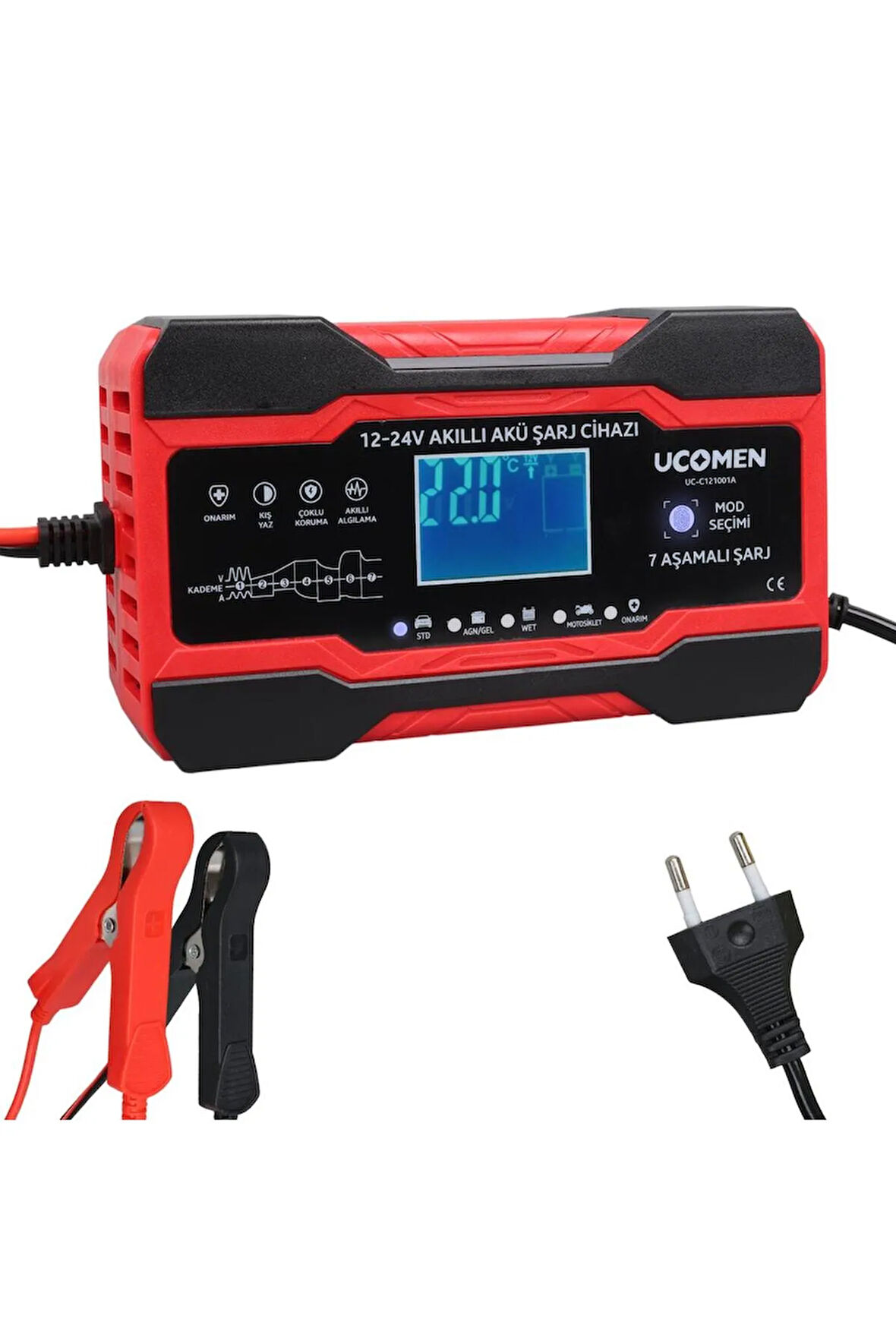 12V JEL AKÜ ŞARJ ALETİ