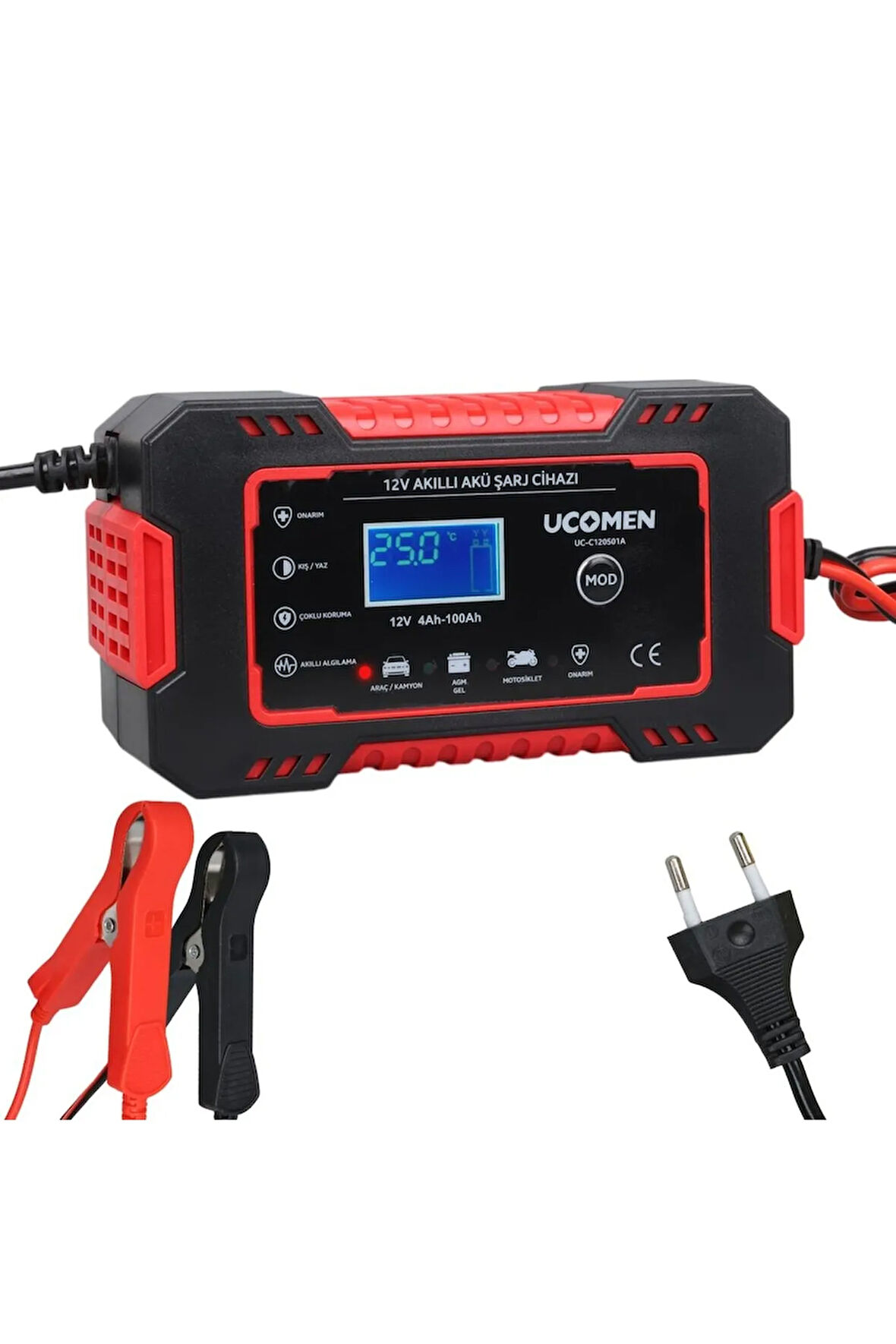 12v 6 AMPER ATV ŞARJ ALETİ