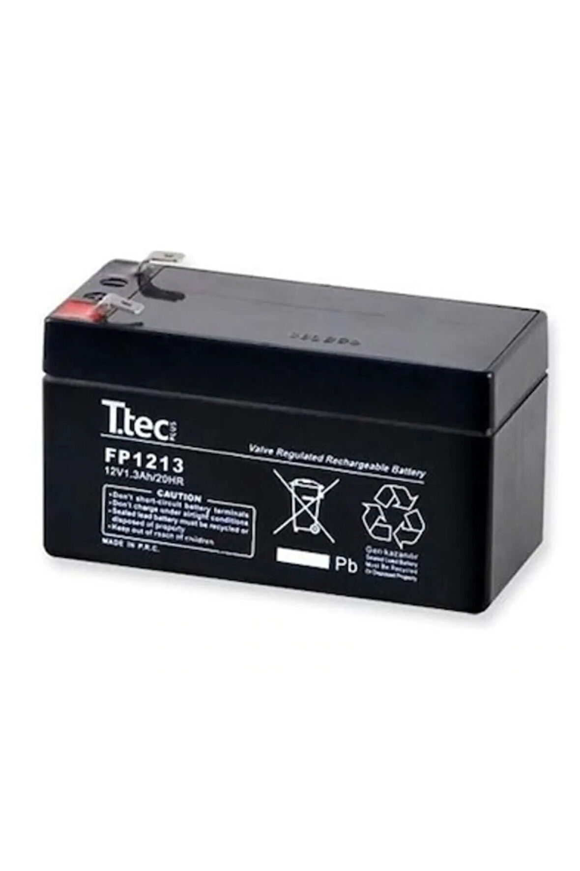 ÖĞRENCİLER İÇİN PROJE AKÜSÜ 1.3 AMPER 12 VOLT