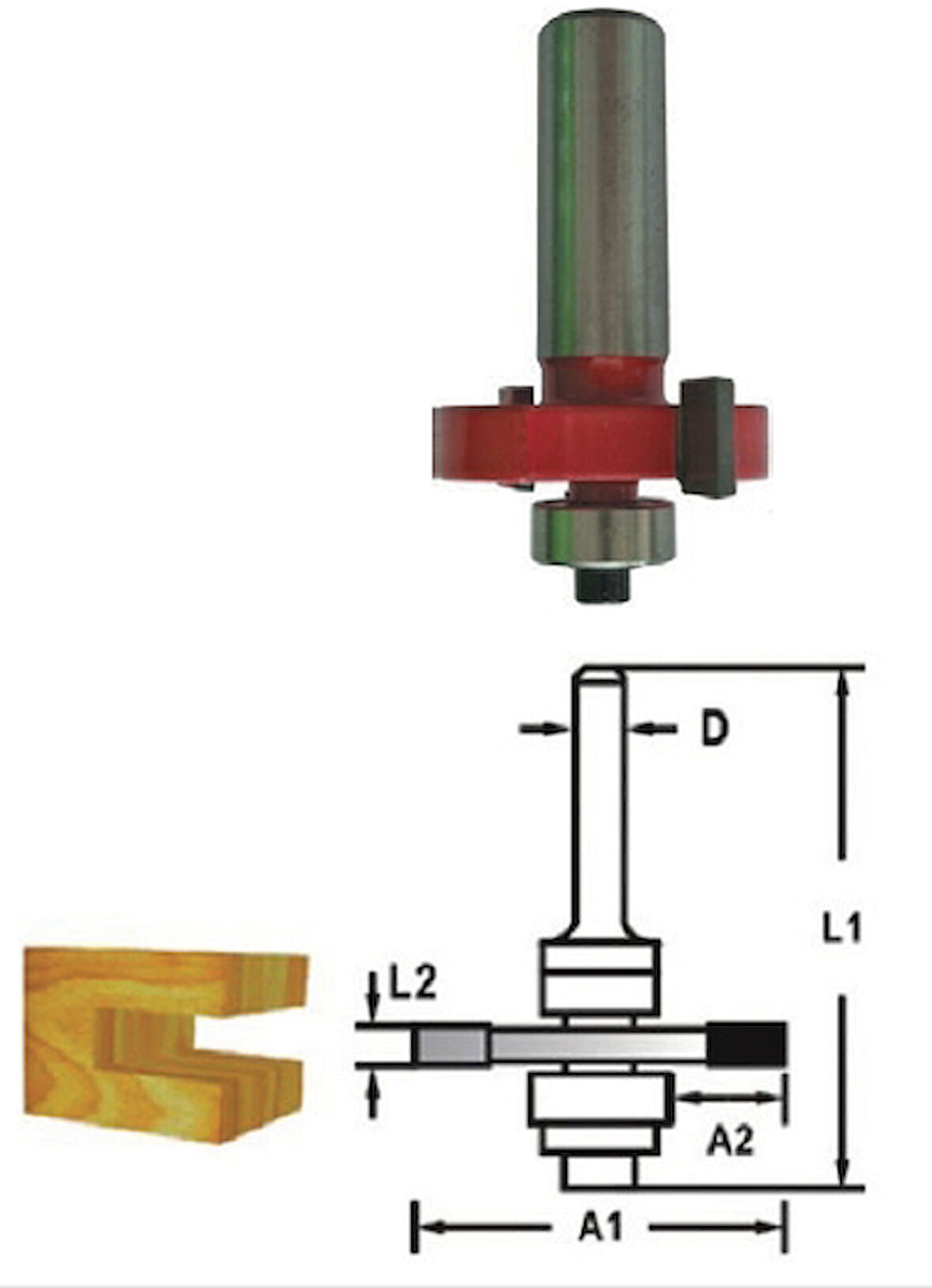 Topshop TH14442 5.0mm Lamba Freze Bıçağı 5’li