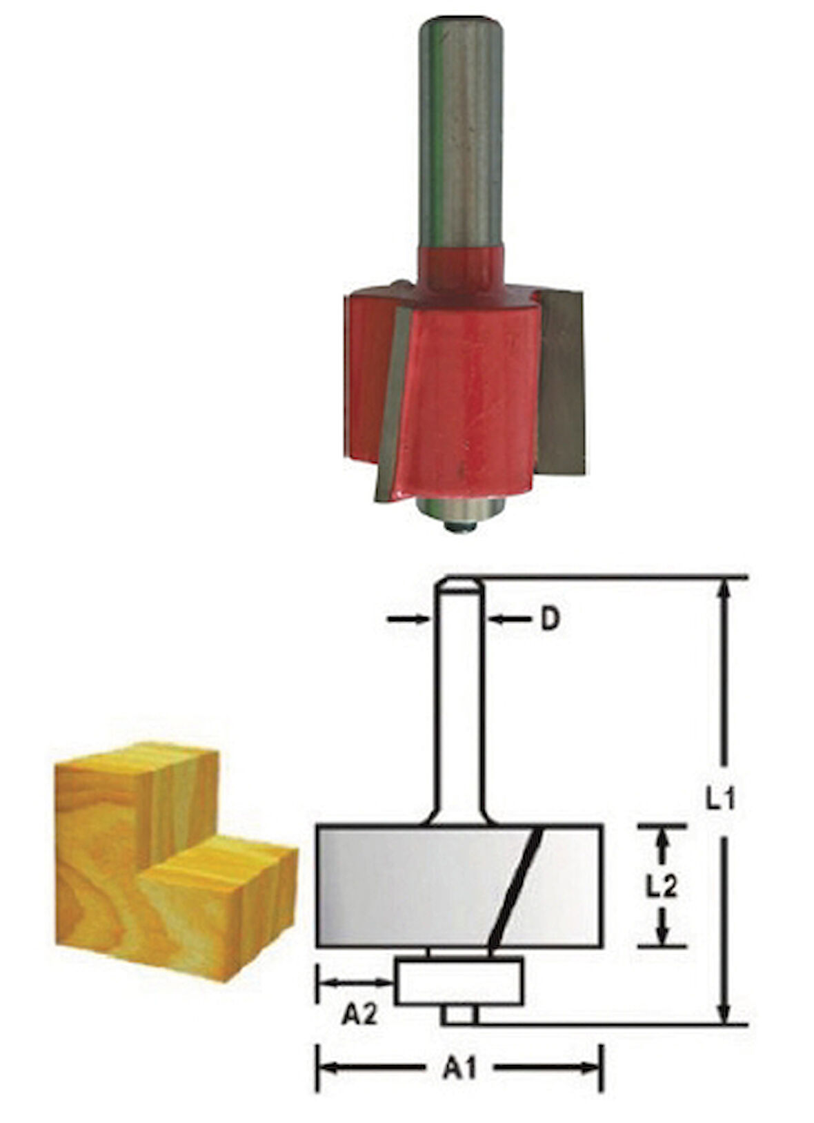 Topshop TH14487 25mm Lamba Freze Bıçakları 2’li