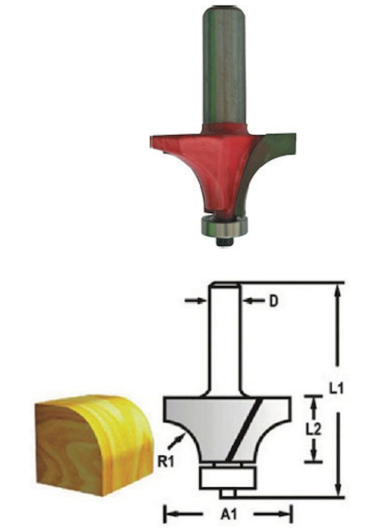 Topshop TH14495 31mm Balık Sırtı Freze Bıçağı 5’li