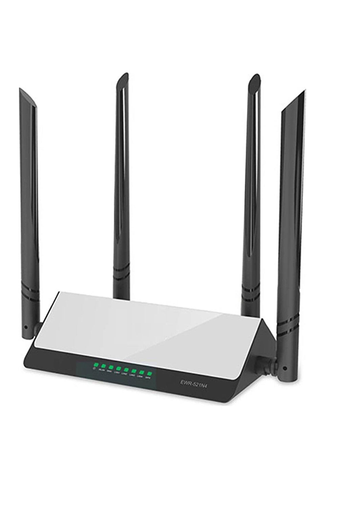 Smart (App Control) 300 Mbps Repeater+Access Point+Bridge Kablosuz Router 4 Antenli