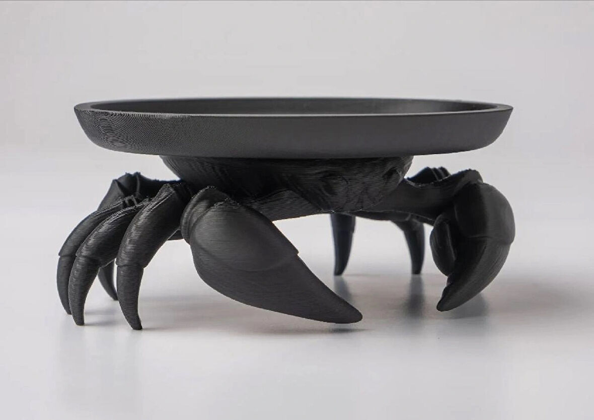 DEKORATİF YENGEÇ SUNUM VE SEHPA ORGANİZERİ (PLASTİK)