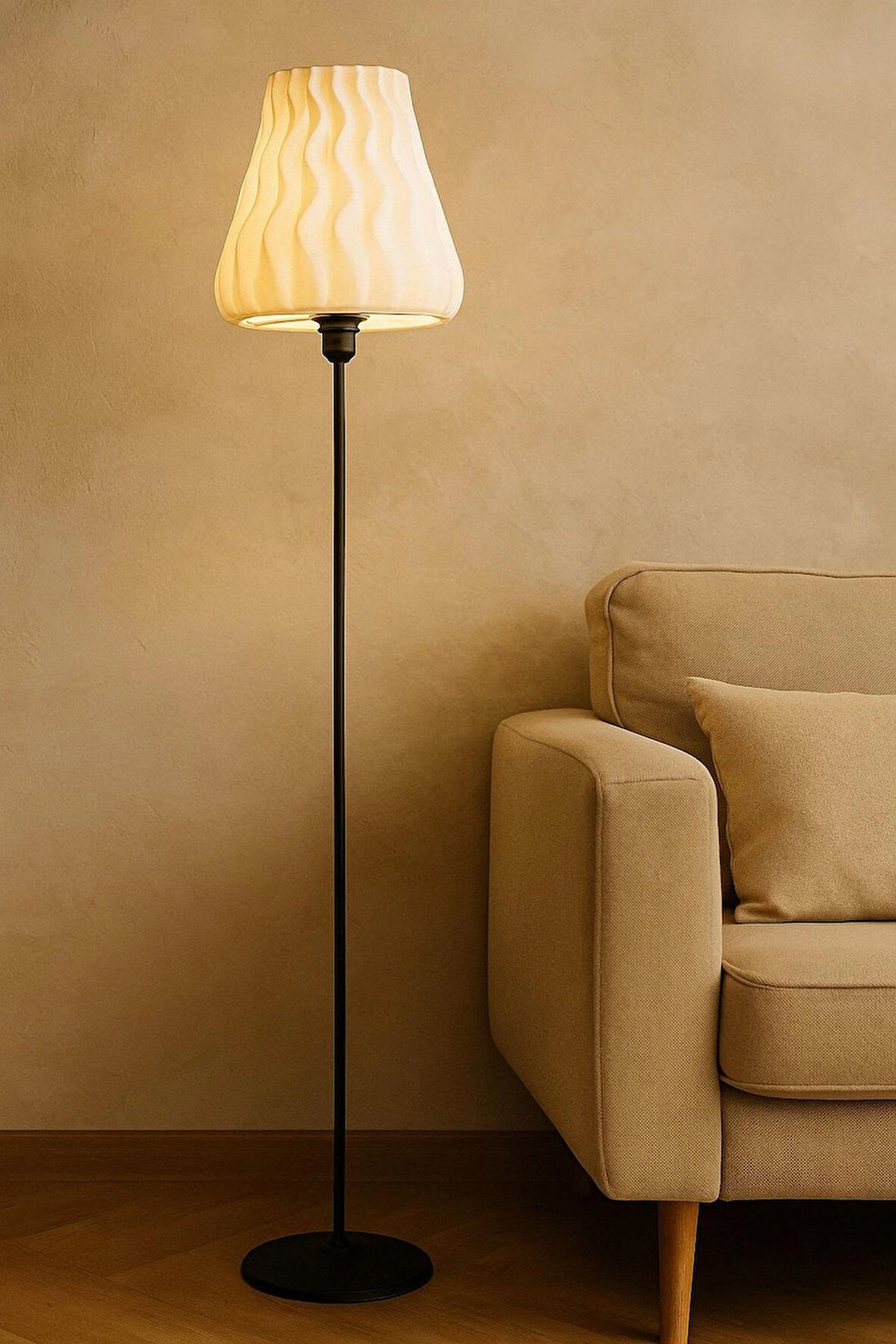 SOFT MODEL MODERN SALON / OTURMA ODASI AHŞAP AYAKLI LAMBADER