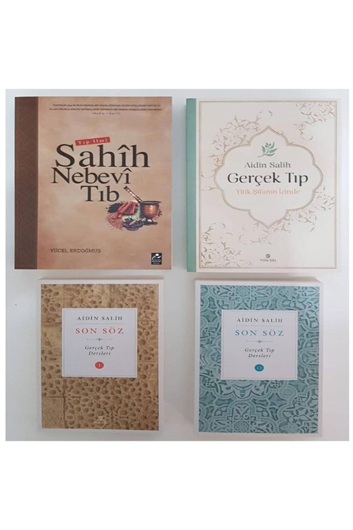 Aidin Salih Gerçek Tıp Seti 4 Kitap (Yitik Şifa nın İzinde