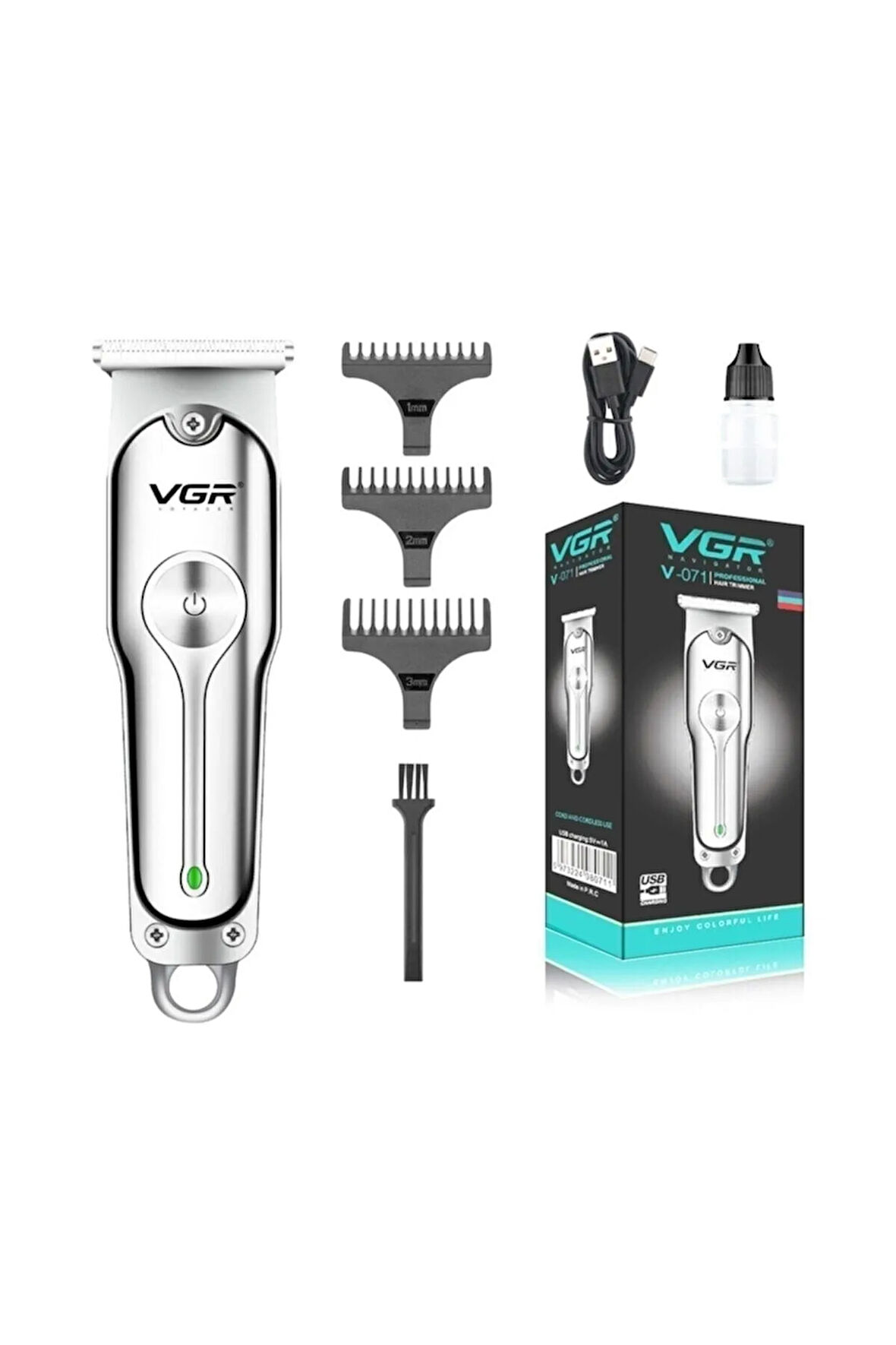 V071 Tıraş Makinesi - 5 Farklı Uzunluk Seçeneği