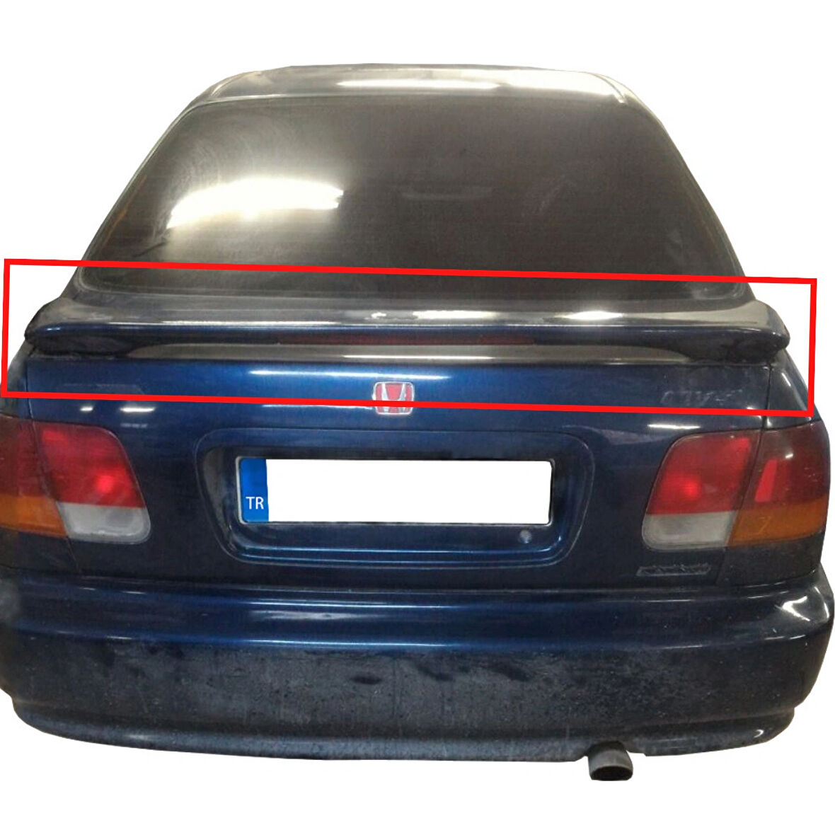 HONDA İES SEDAN IŞIKLI SPOİLER (( BOYASIZ ))