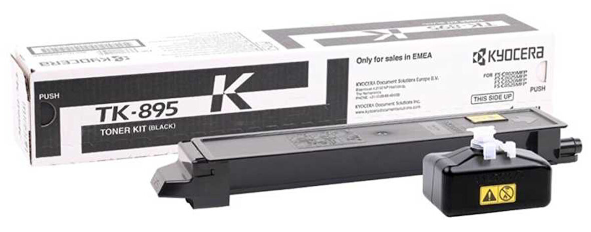 Kyocera TK-895BK Siyah Orjinal Fotokopi Toneri 