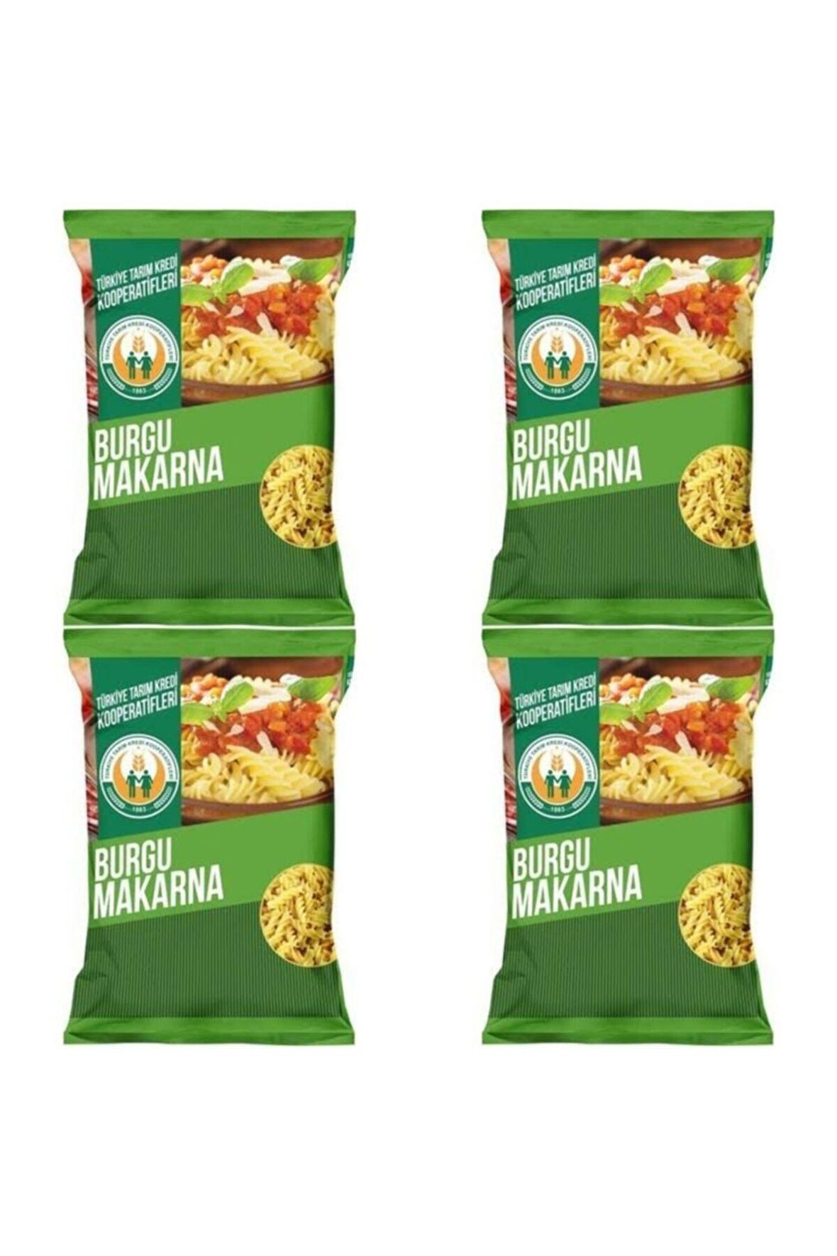 Tarım Kredi Burgu Makarna 500 Gr X 4 Adet