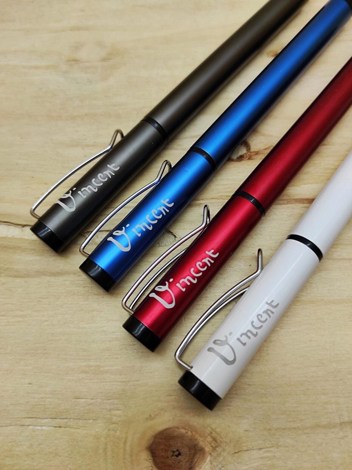 Vincent Van Gogh - Metal Tükenmez Roller Kalem Mod1 4 Renk Set