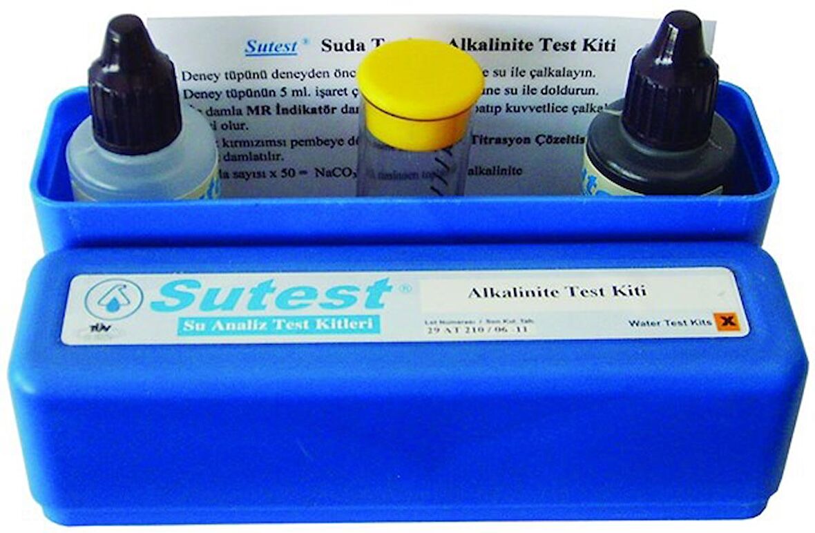 SUTEST ALKALİNİTE TEST KİTİ