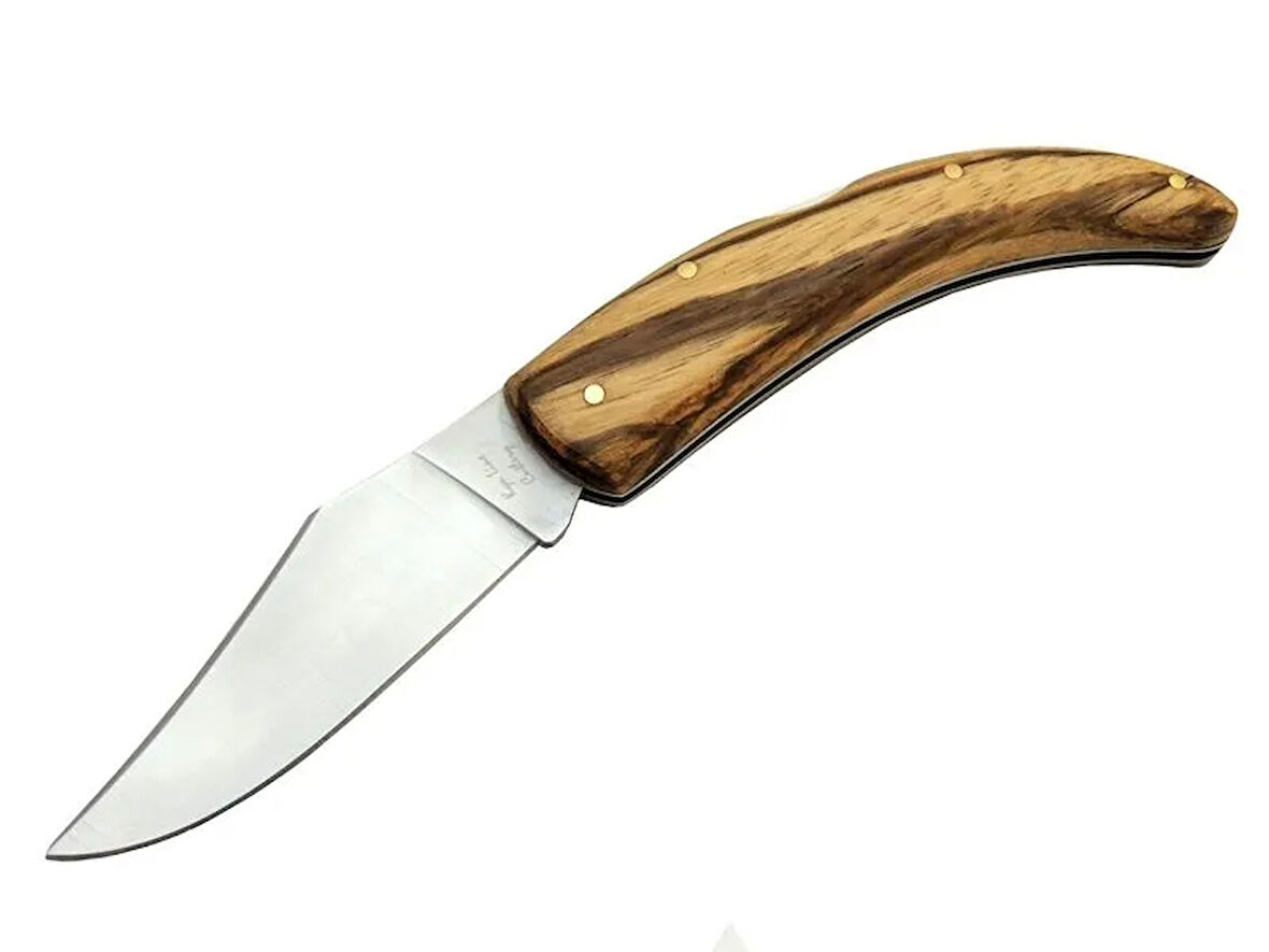 Yk-48 Kamp / Outdoor Çakı 20 Cm - Ahşap Saplı