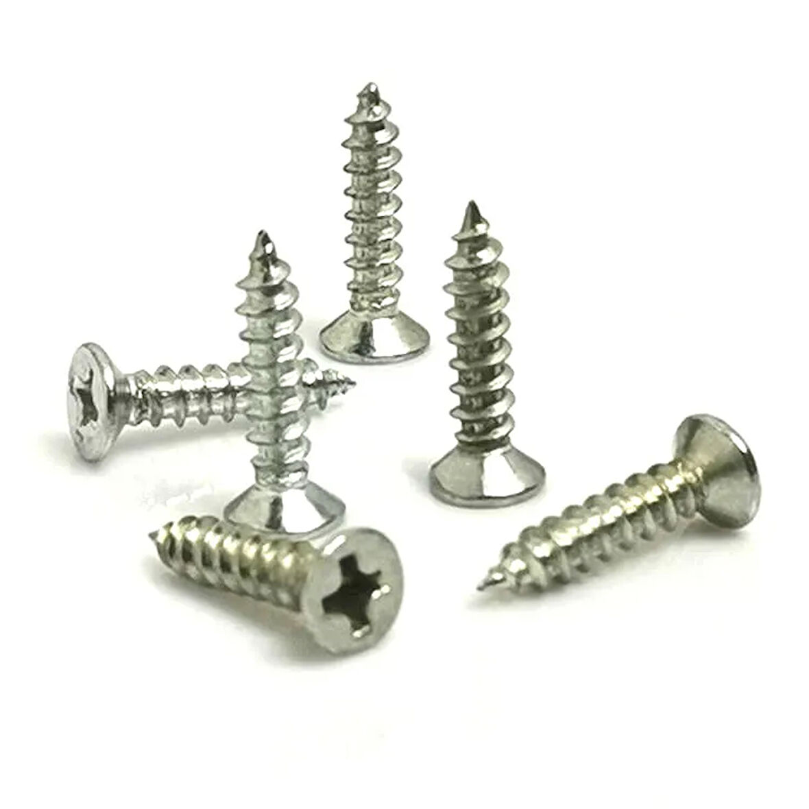 Klips, Menteşe, Ayak, Ağaç, Sunta Vidası 3x13 Mm - Nikel 100 Adet