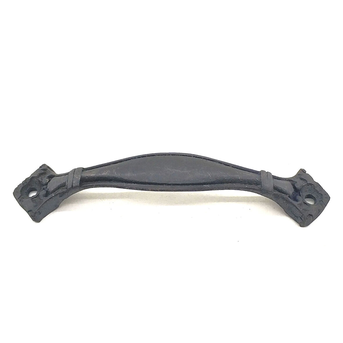 Antika Tarz Dekoratif Pirinç Deste Mobilya Kulbu - 25x120 Mm, Oksit