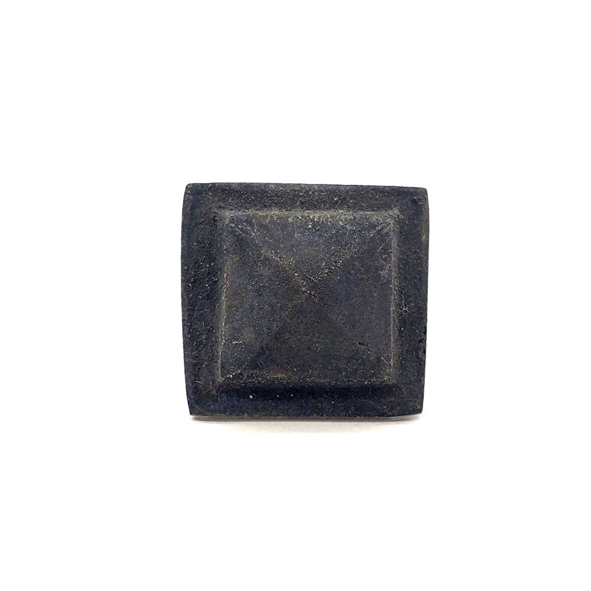 Antika Tarz Dekoratif Pirinç Flanşlı Piramit Kabara - 29 Mm, Oksit