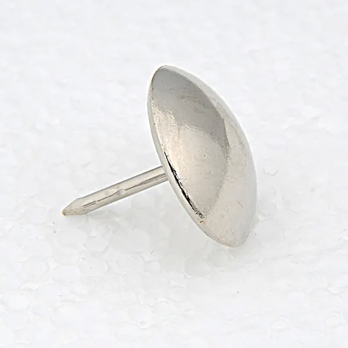 Kısa Çivili Gümüş Nikel Kabara Raptiye 6,5 Mm - 1000